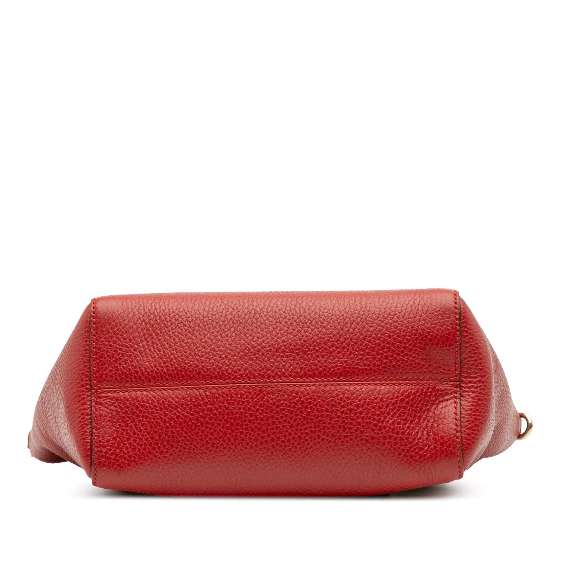 Gucci Swing Leather Mini Travel Bag Satchel 12