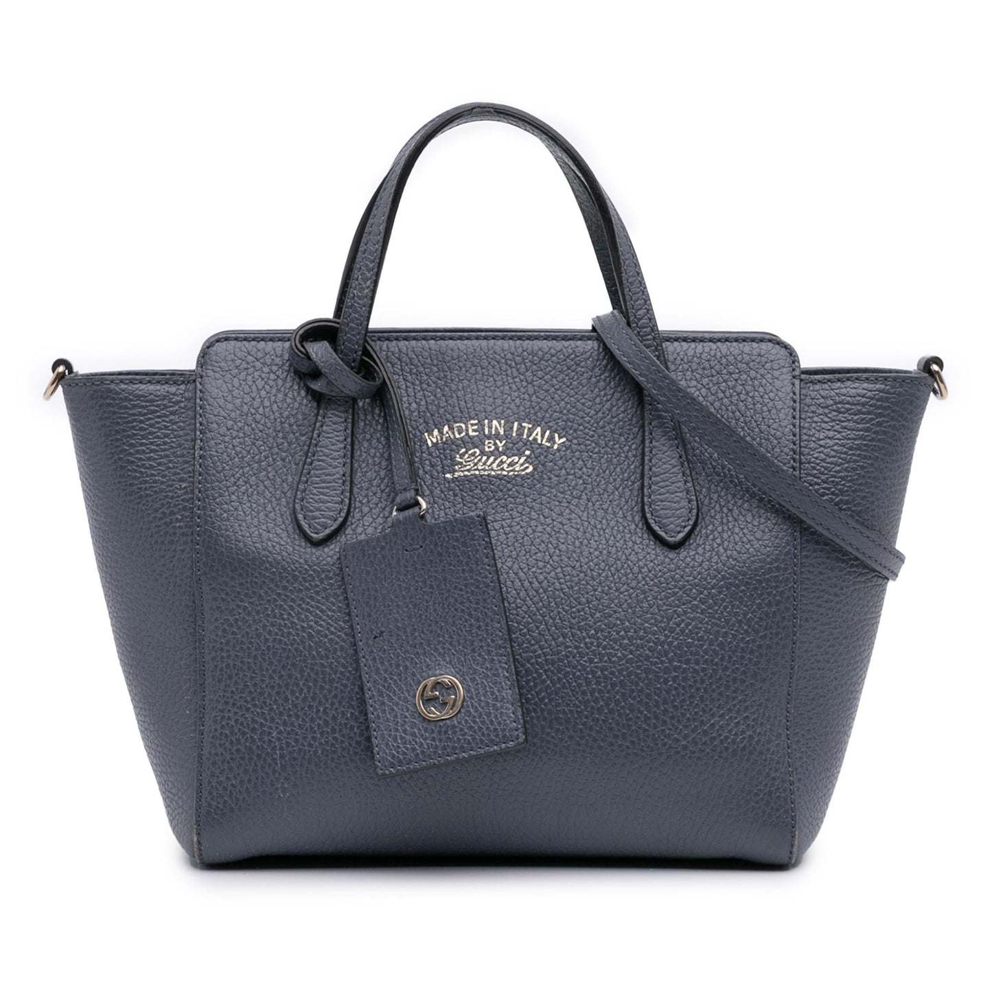 Gucci Swing Leather Mini Travel Bag Satchel 13