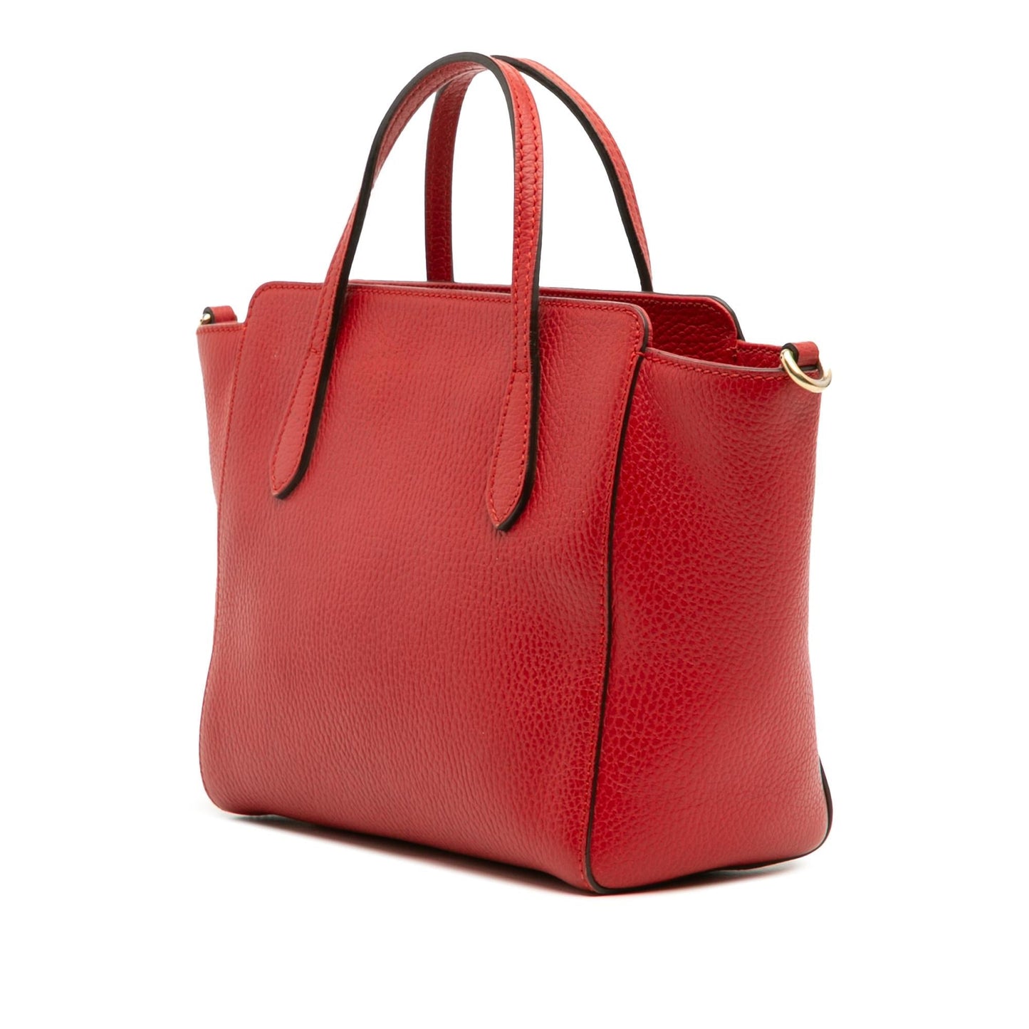 Gucci Swing Leather Mini Travel Bag Satchel 14