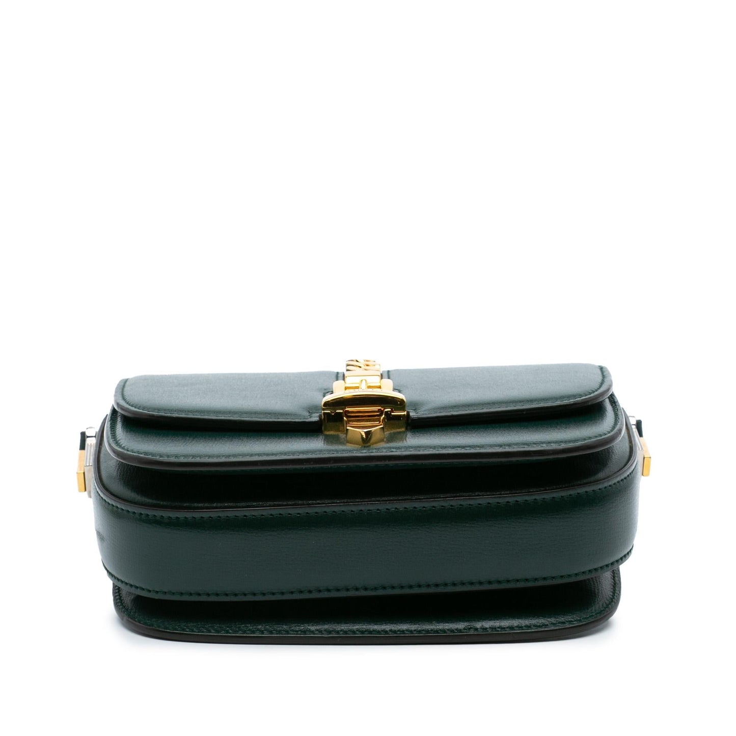 Gucci Sylvie Leather Calf Green Mini Crossbody Bag