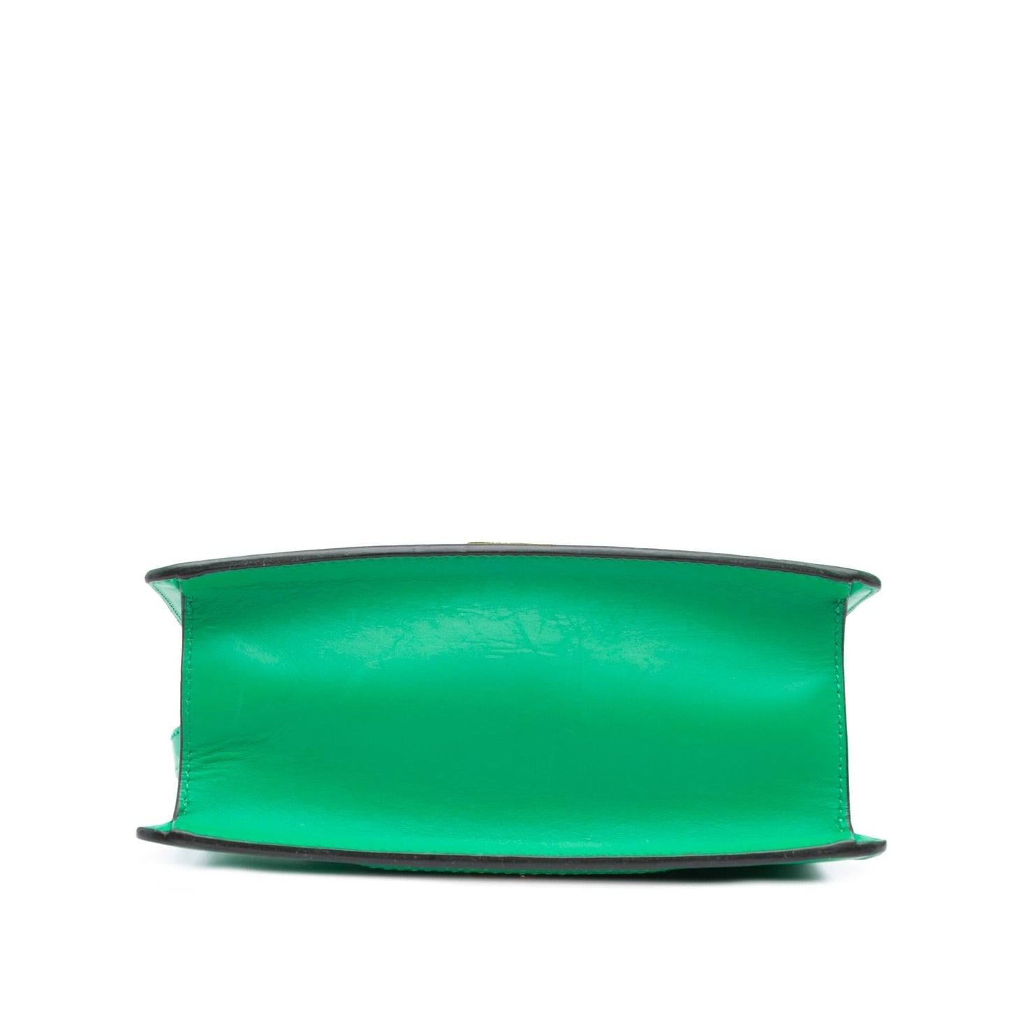 Gucci Sylvie Leather Calf Green Mini Satchel Bag