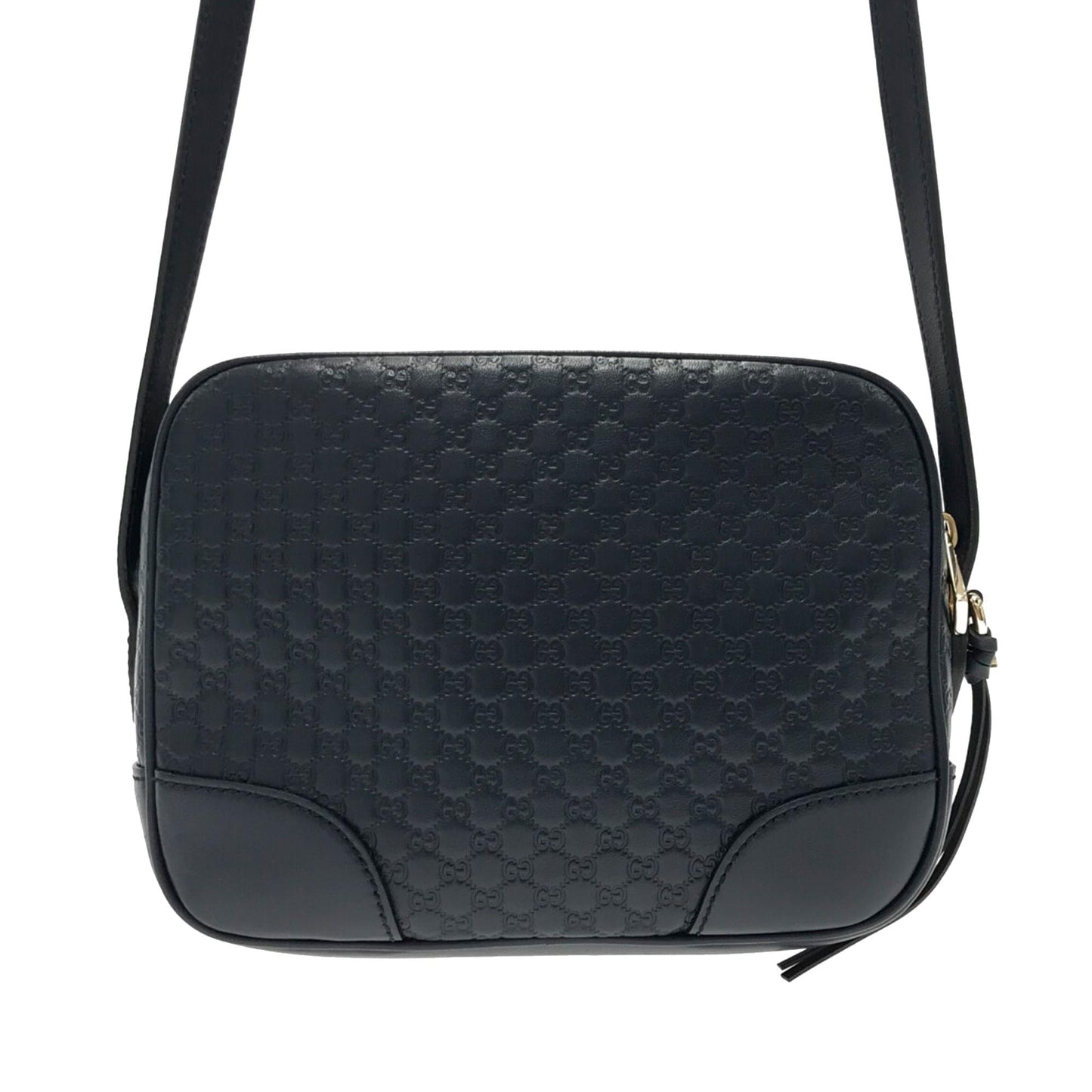 Gucci Microguccissima Bree SHG-P4FNMI Calf Black Mini Crossbody Bag