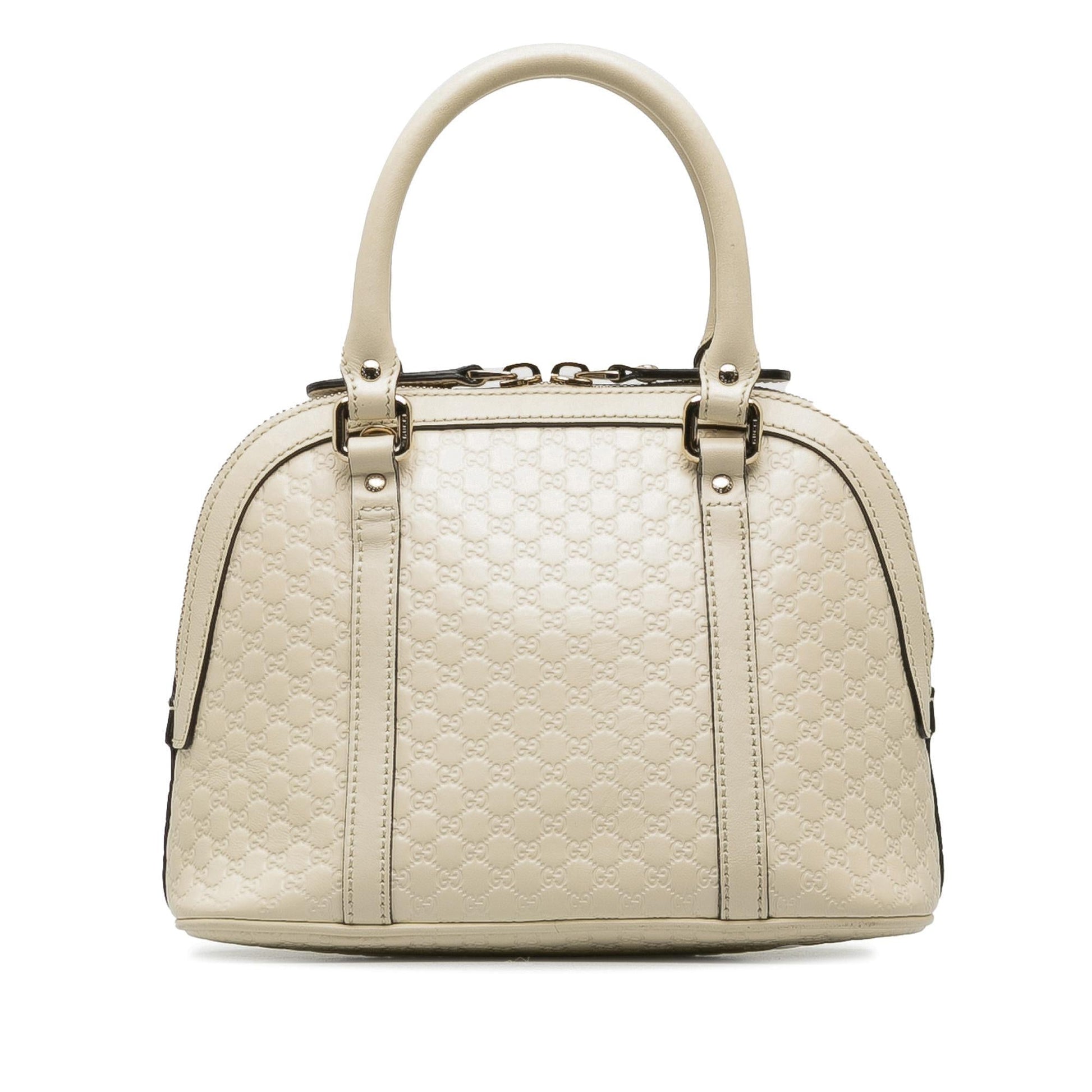 Gucci Microguccissima Dome Calf White Mini Satchel Bag Shg Rt9Z0R