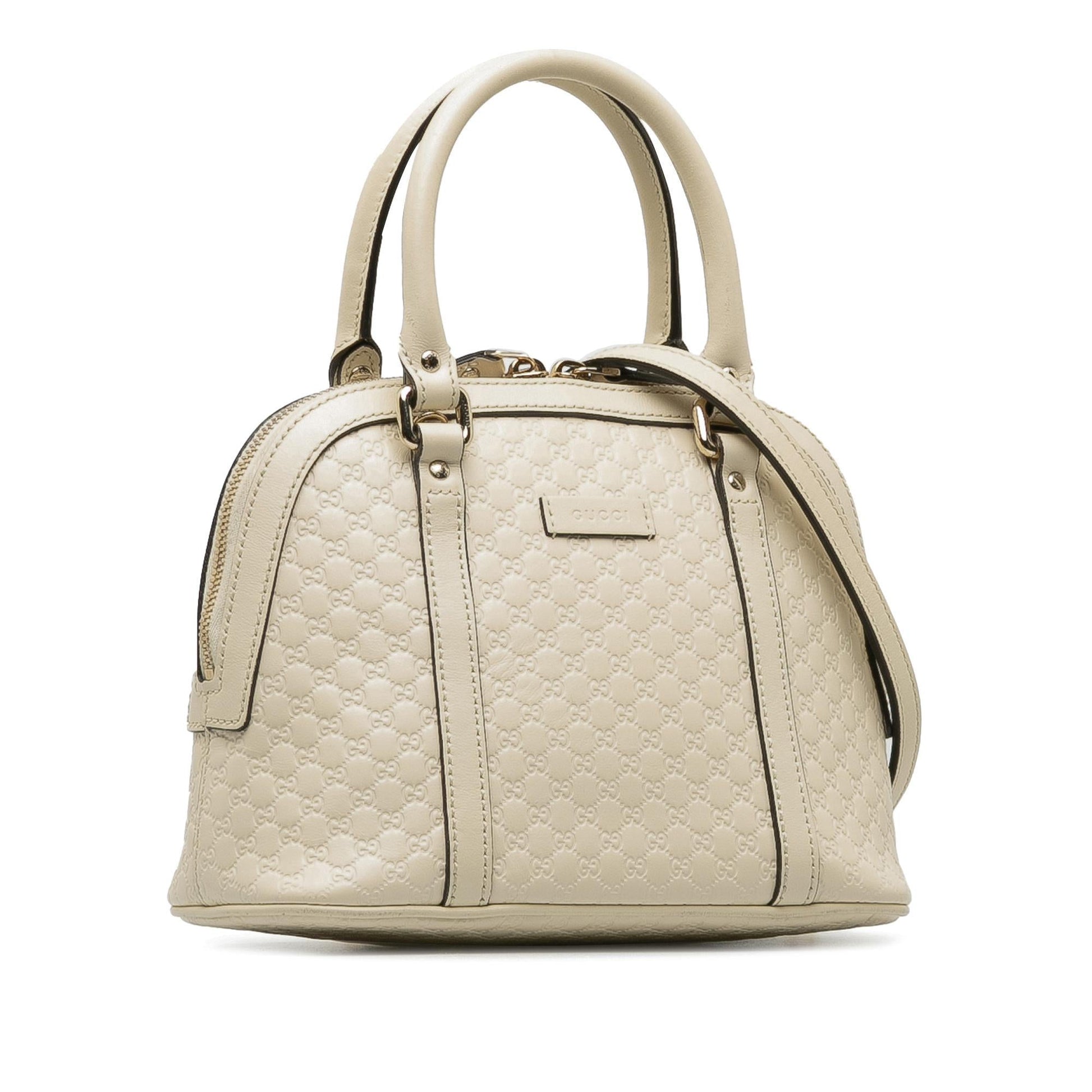 Gucci Microguccissima Dome Calf White Mini Satchel Bag Shg Rt9Z0R