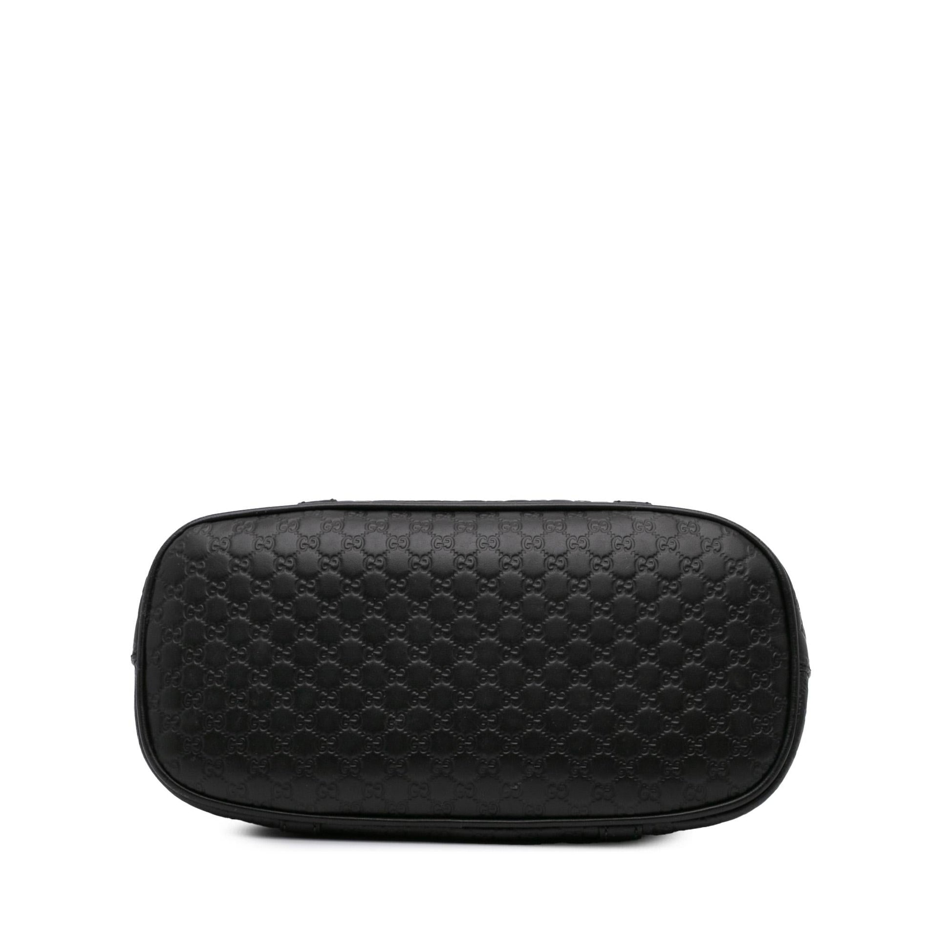 Gucci Microguccissima Dome Calf Black Mini Satchel Bag Satchel 5