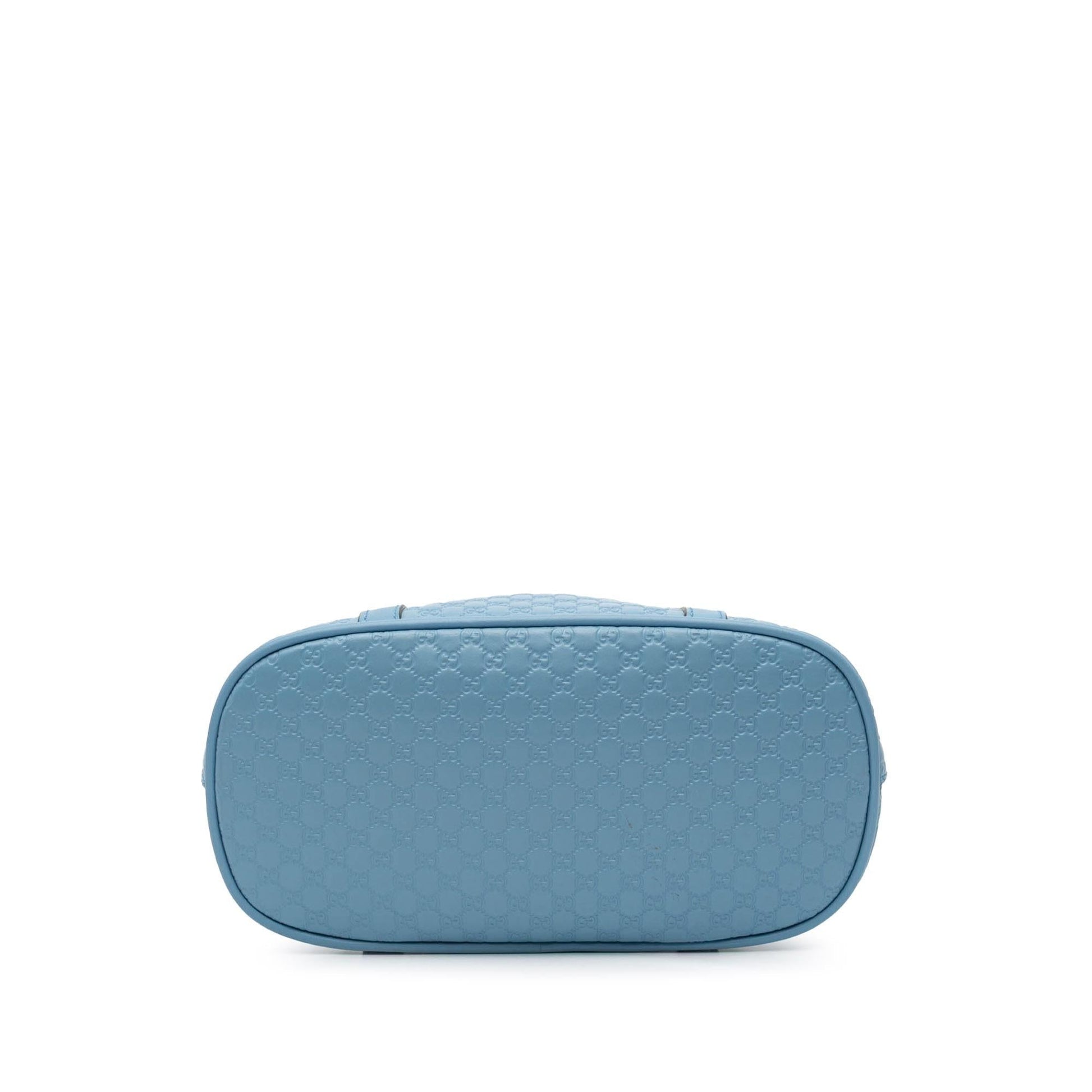 Gucci Microguccissima Dome Calf Blue Mini Satchel Bag Satchel 11