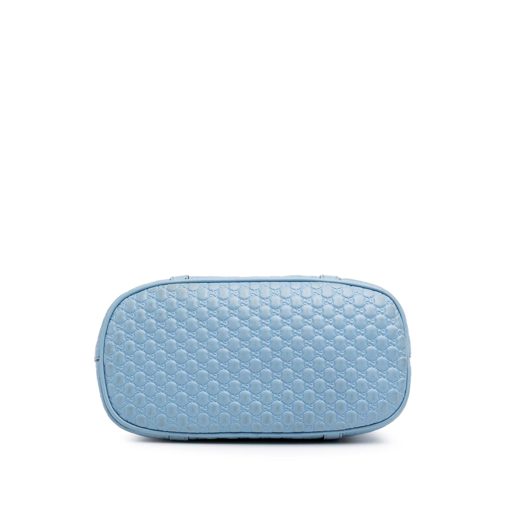 Gucci Microguccissima Dome Calf Blue Mini Satchel Bag Satchel 20