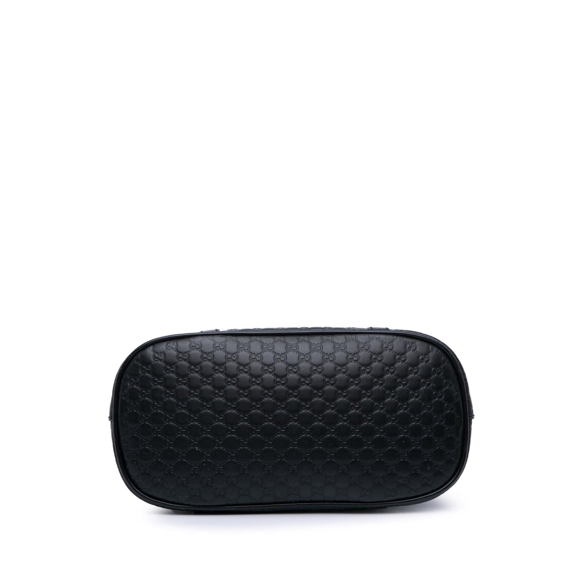 Gucci Microguccissima Dome Calf Black Mini Satchel Bag