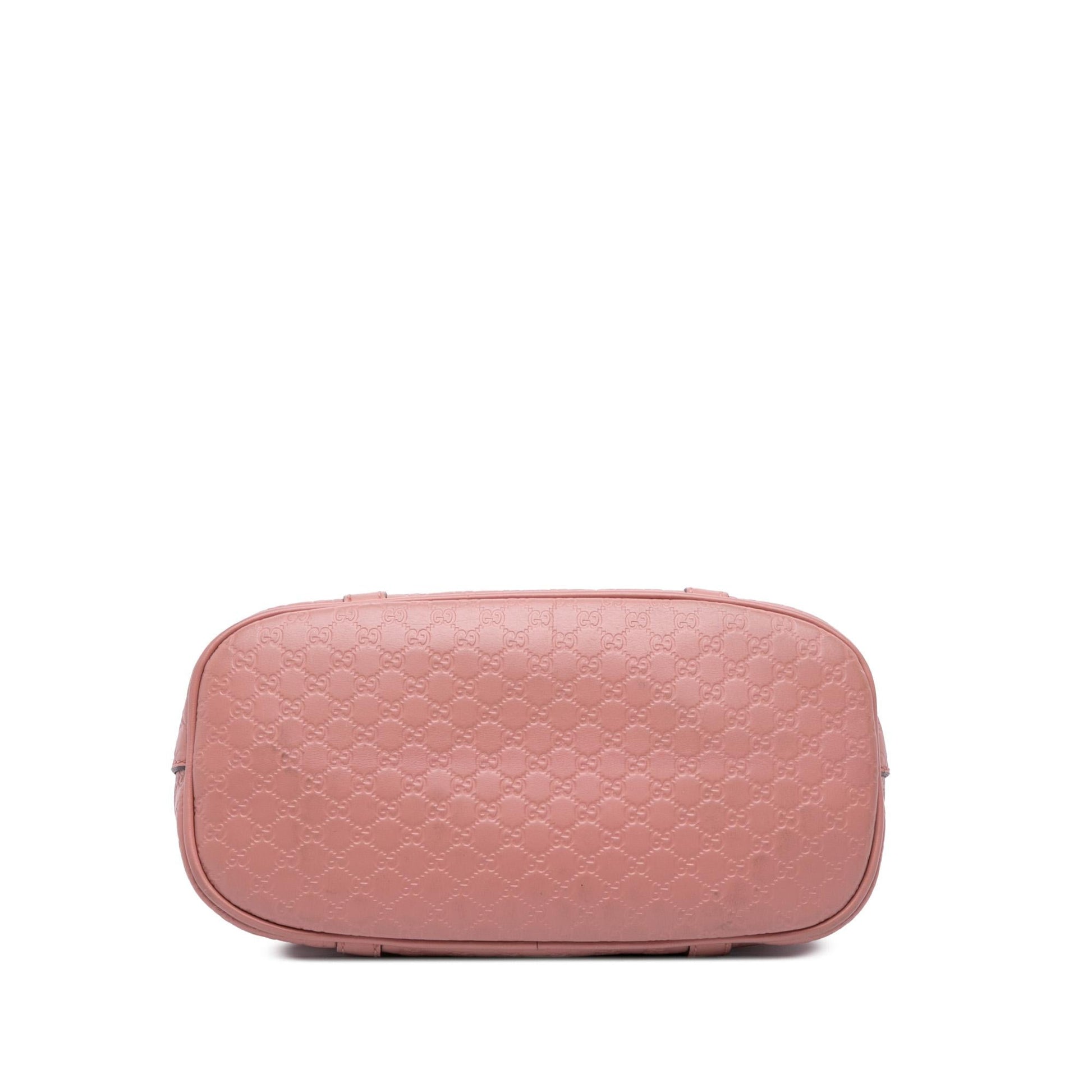Gucci Microguccissima Dome Calf Pink Mini Satchel Bag