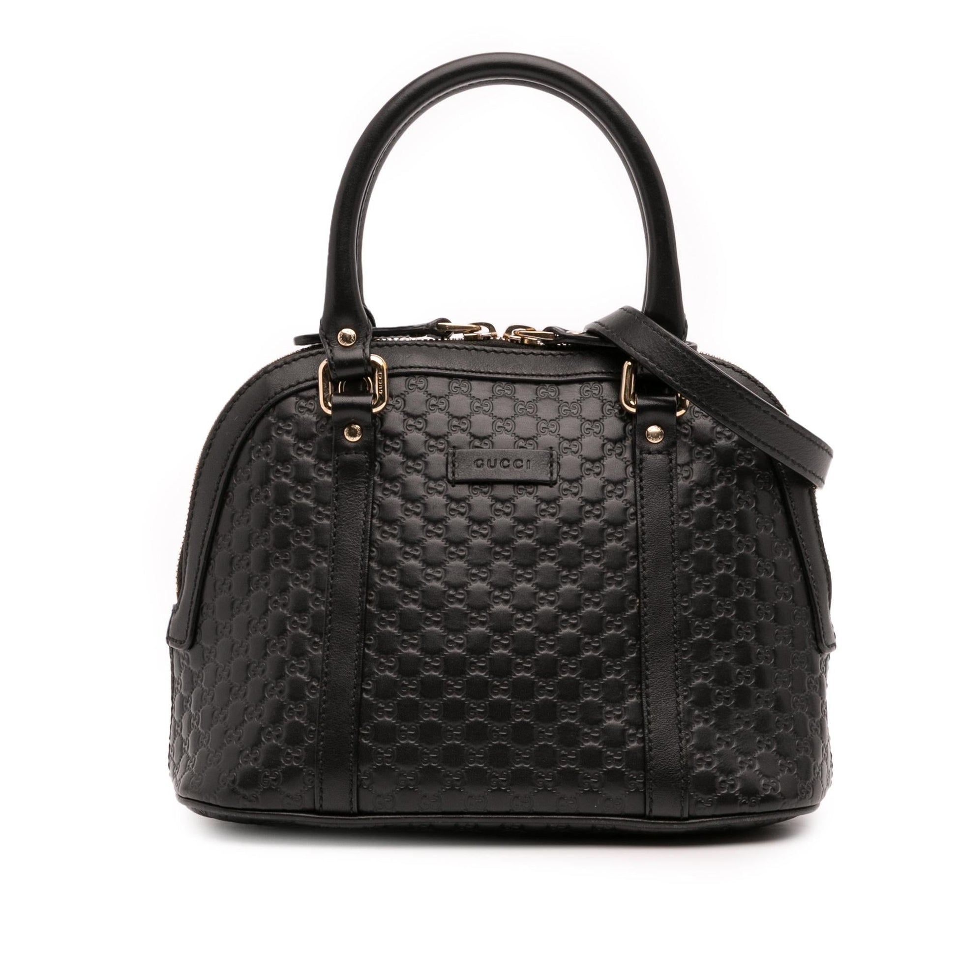 Gucci Microguccissima Dome Mini Travel Bag Satchel 30