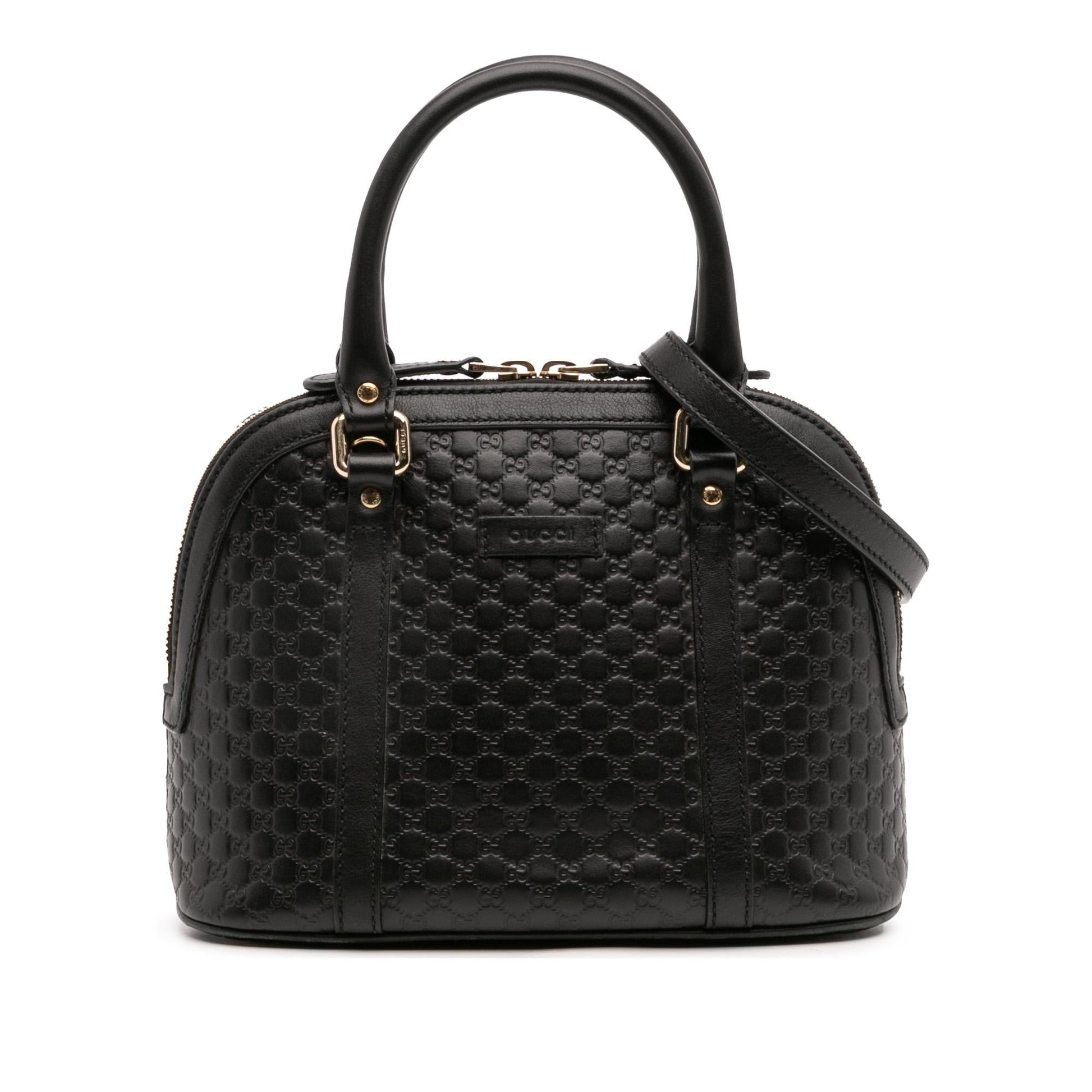 Gucci Microguccissima Dome Mini Travel Bag Satchel 36