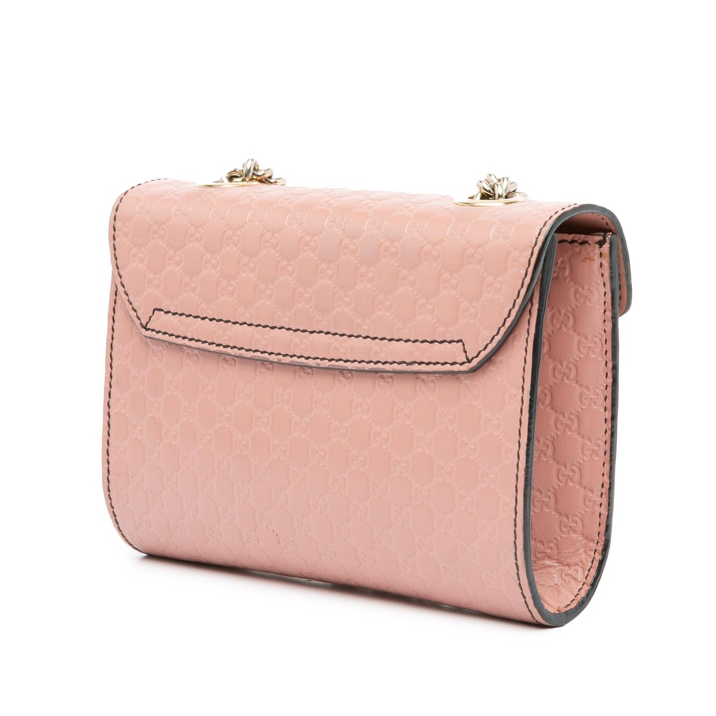Gucci Microguccissima Emily SHG-KWTiRm Calf Pink Mini Crossbody Bag