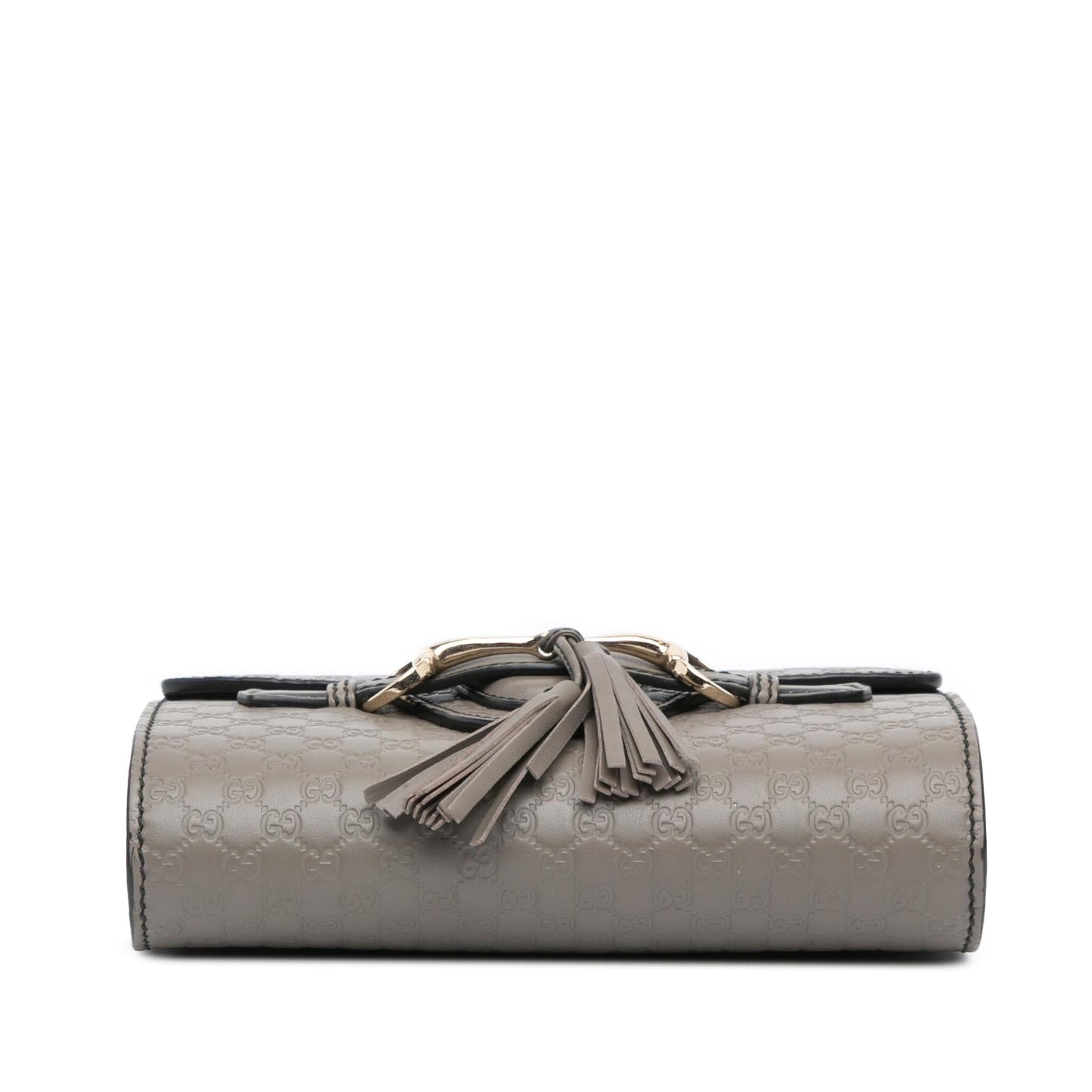 Gucci Microguccissima Emily Calf Grey Mini Crossbody Bag Crossbody 1