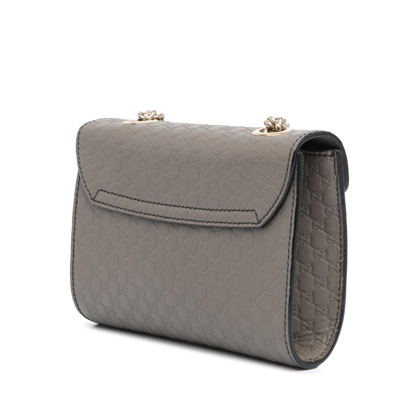 Gucci Microguccissima Emily Calf Grey Mini Crossbody Bag Crossbody 1