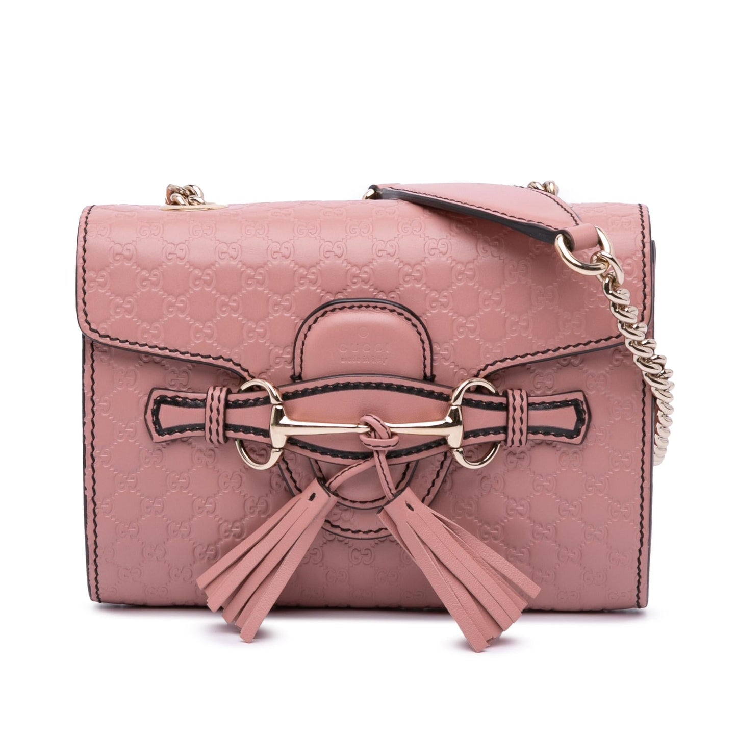 Gucci Microguccissima Emily Calf Pink Mini Crossbody Bag Crossbody 7