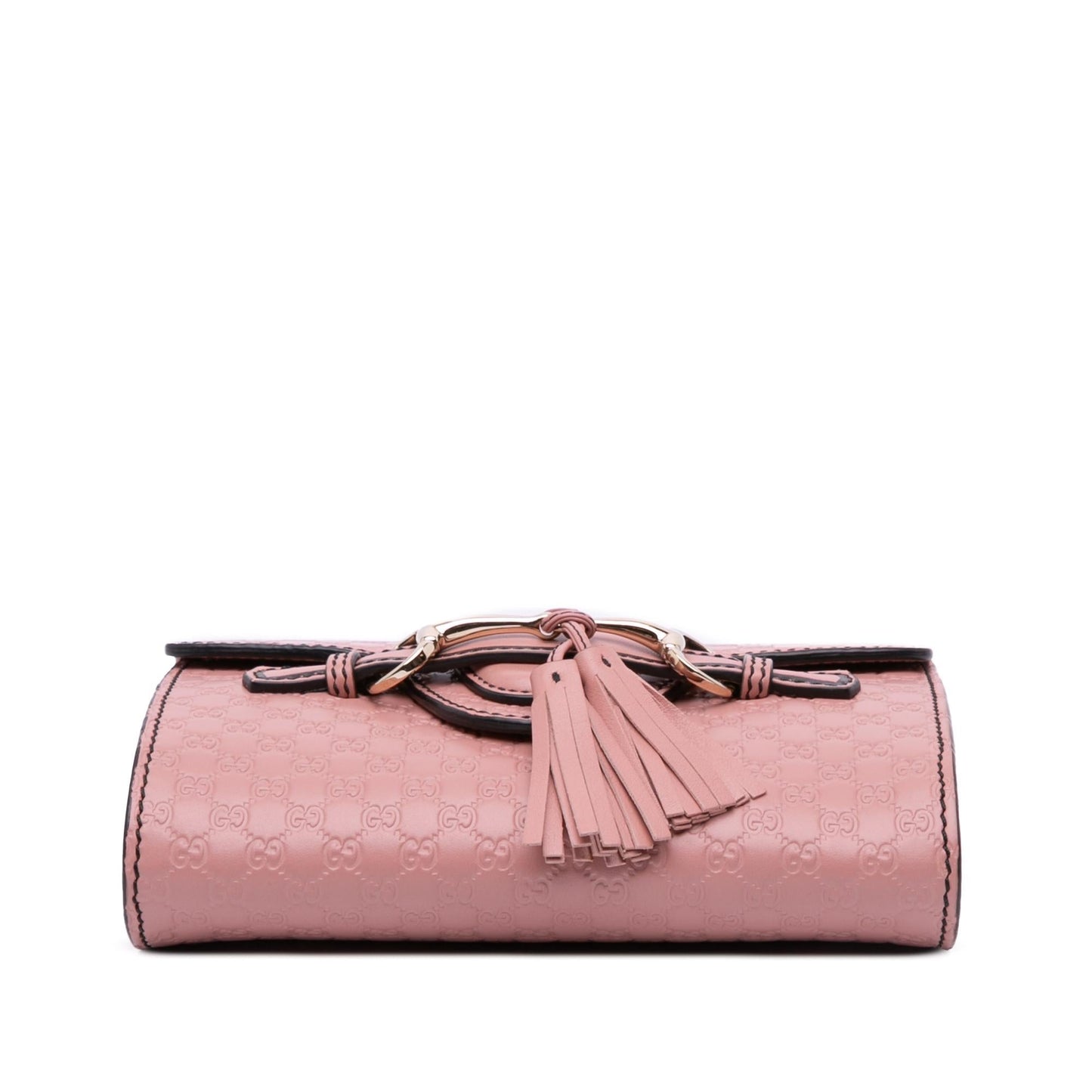 Gucci Microguccissima Emily Calf Pink Mini Crossbody Bag