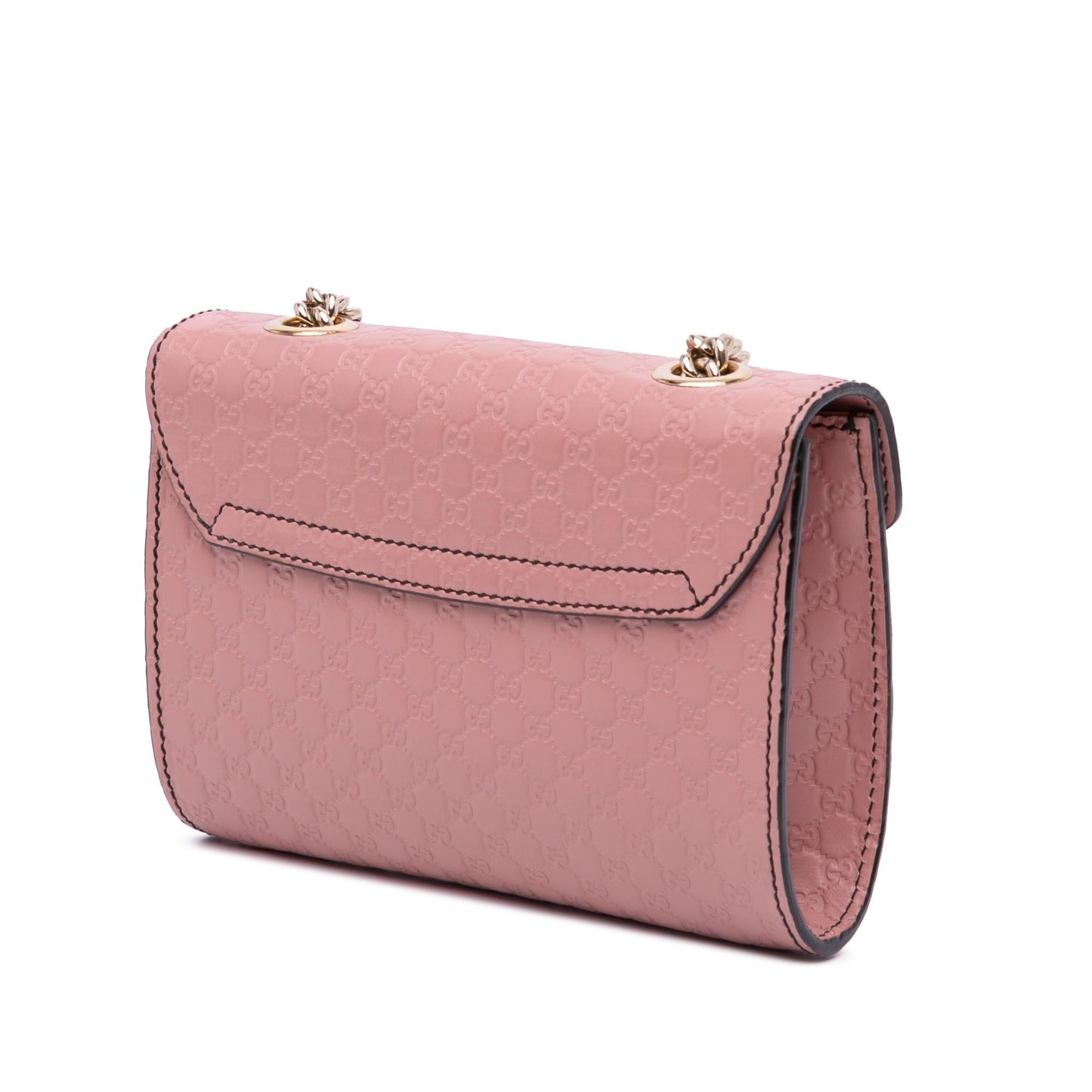 Gucci Microguccissima Emily Calf Pink Mini Crossbody Bag
