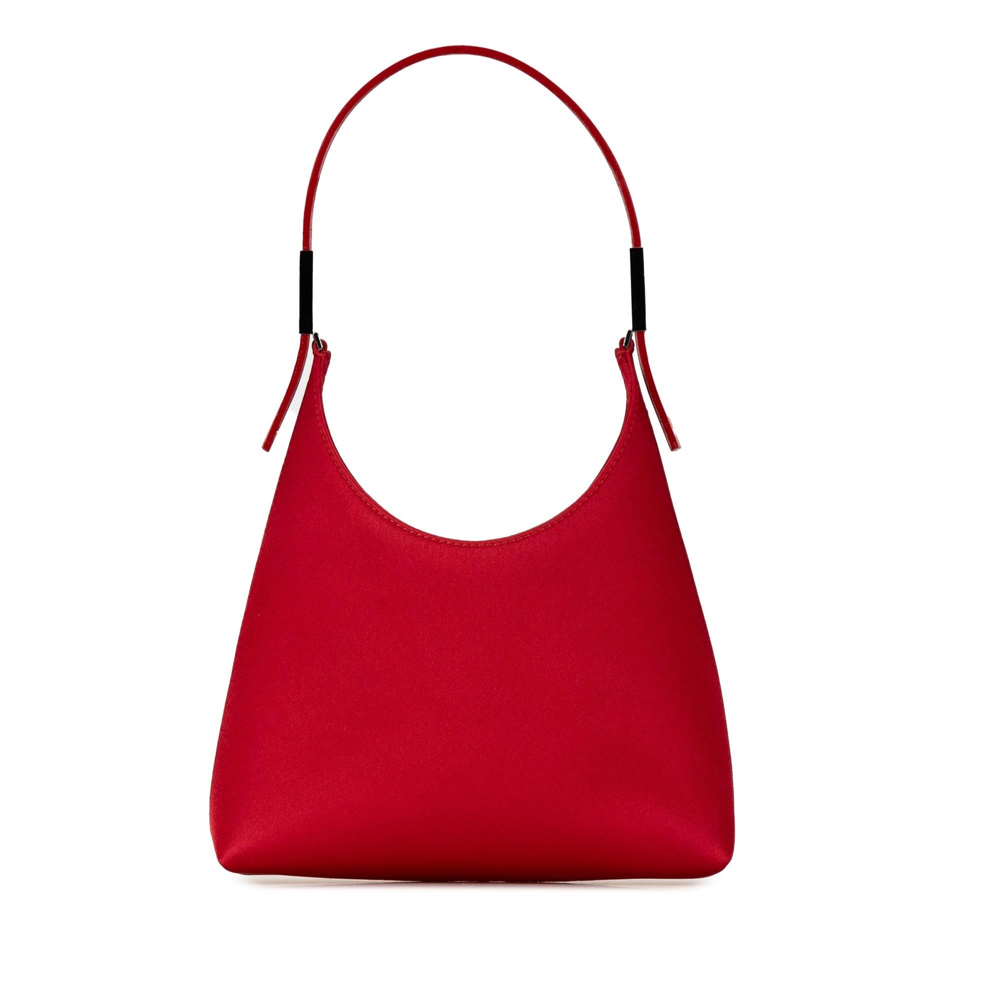 Gucci SHG-Qfulon Satin Red Mini Satchel Bag