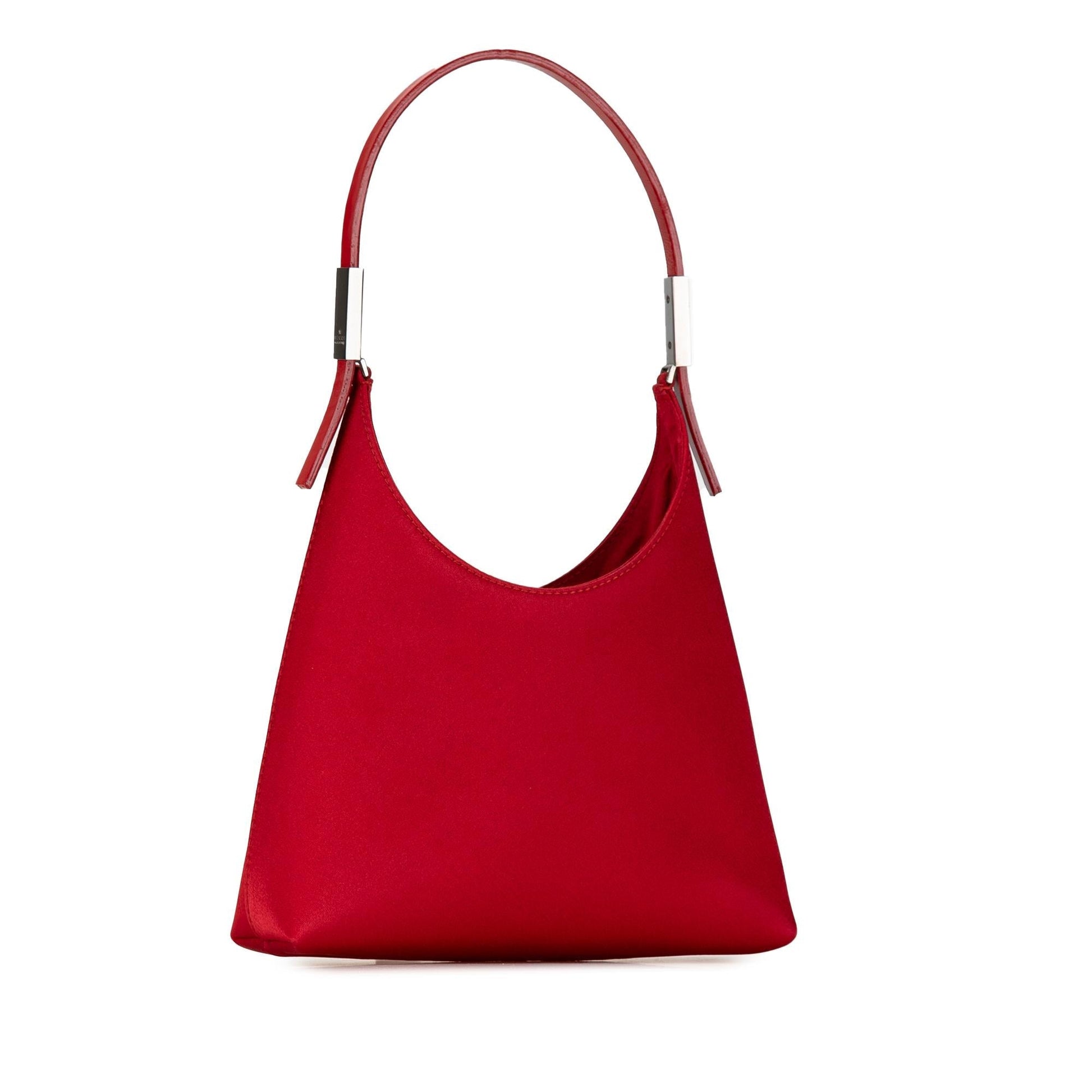 Gucci SHG-Qfulon Satin Red Mini Satchel Bag