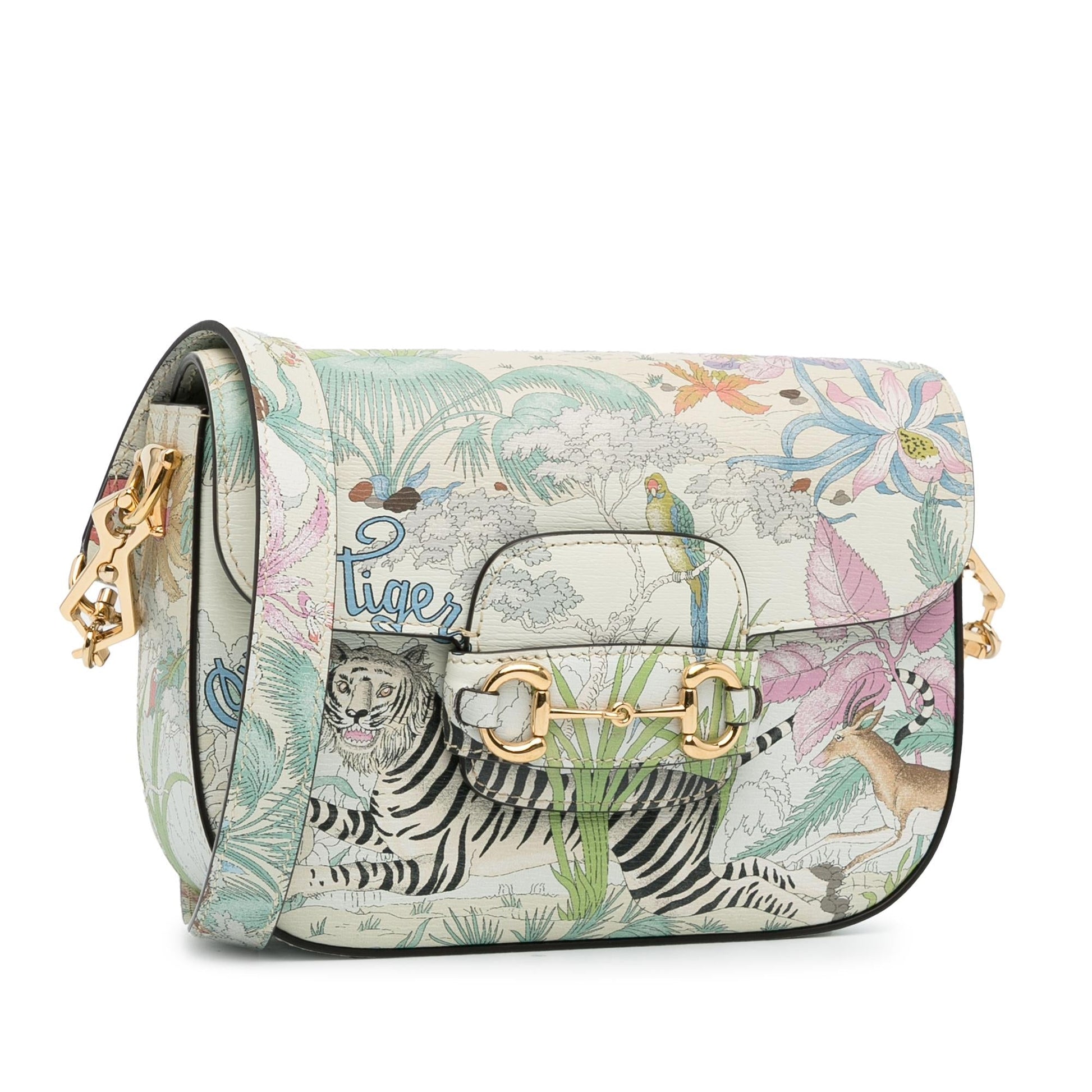 Gucci Tiger Horsebit Mini Crossbody Bag