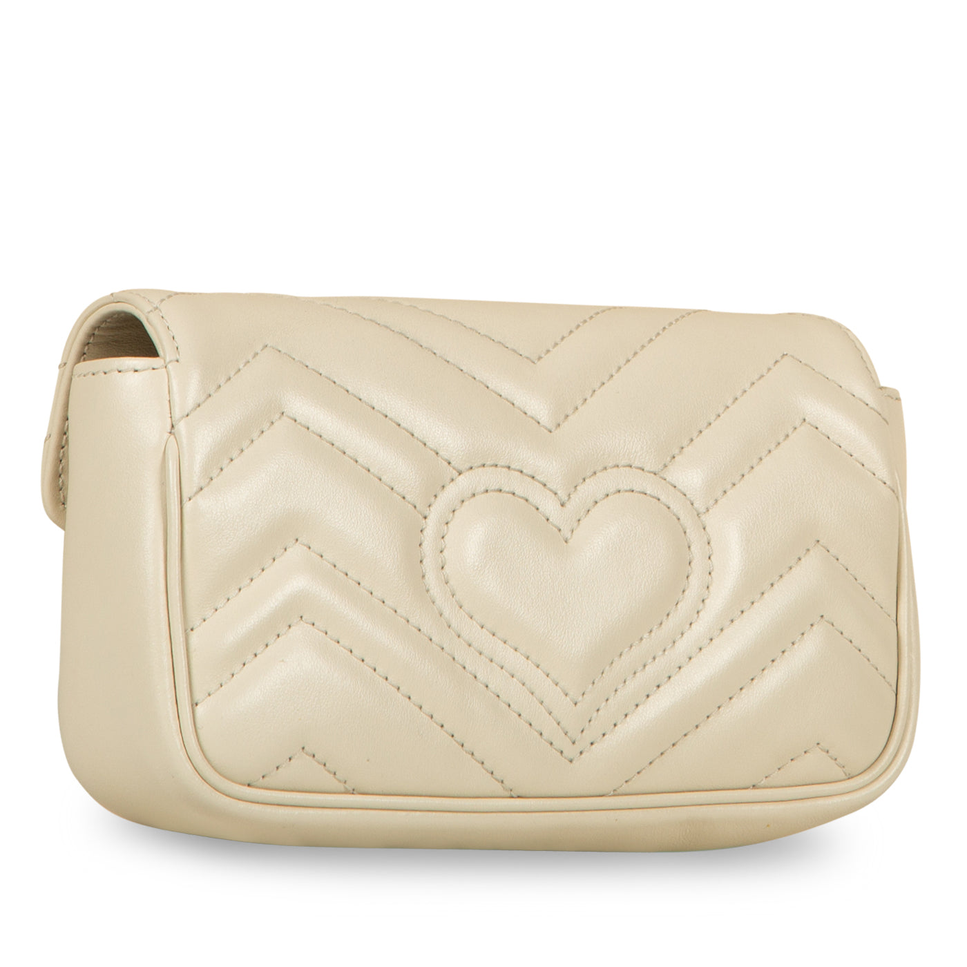 Gucci Super Marmont Handbag White Mini Travel Bag