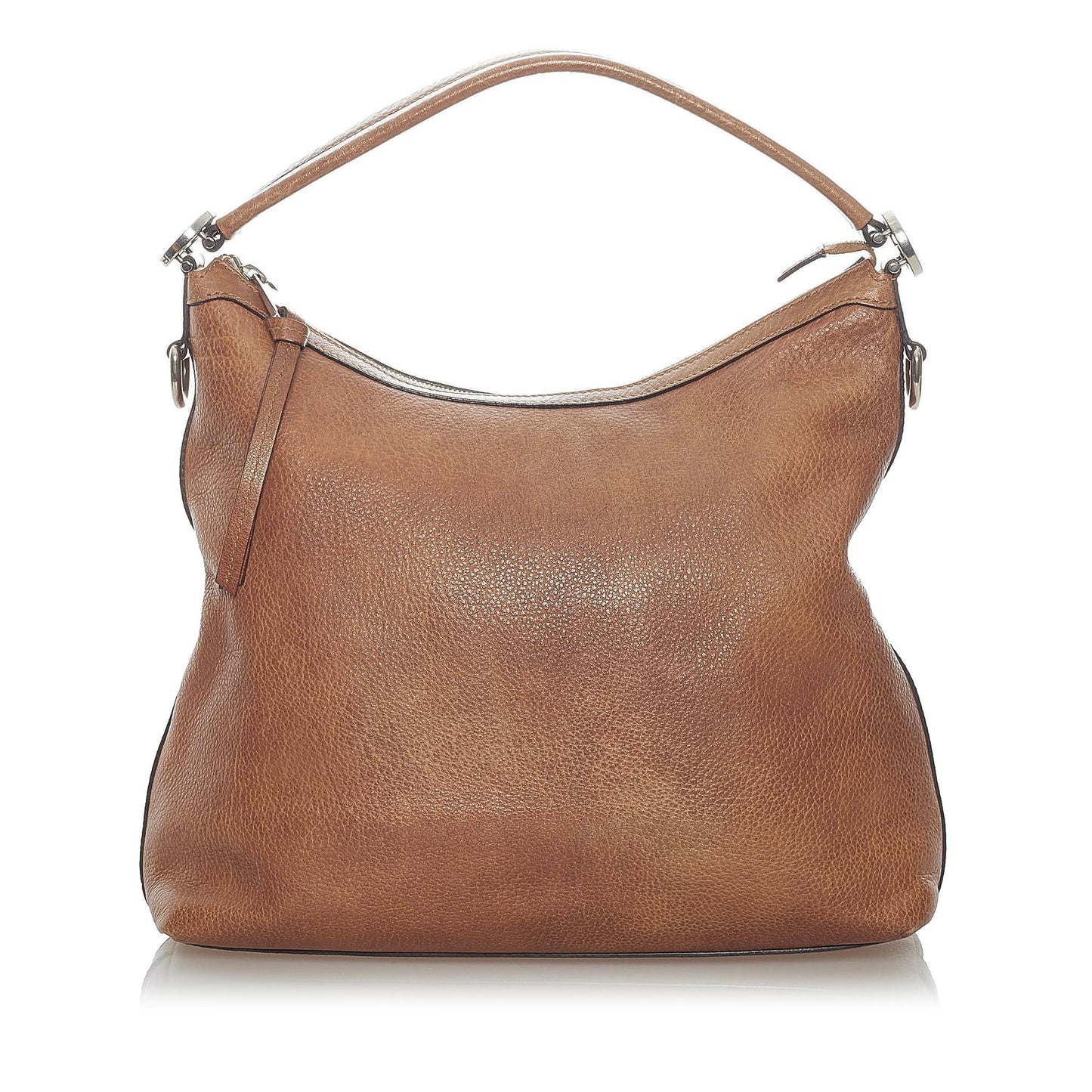 Gucci Miss GG SHG Leather Calf Brown Satchel Bag