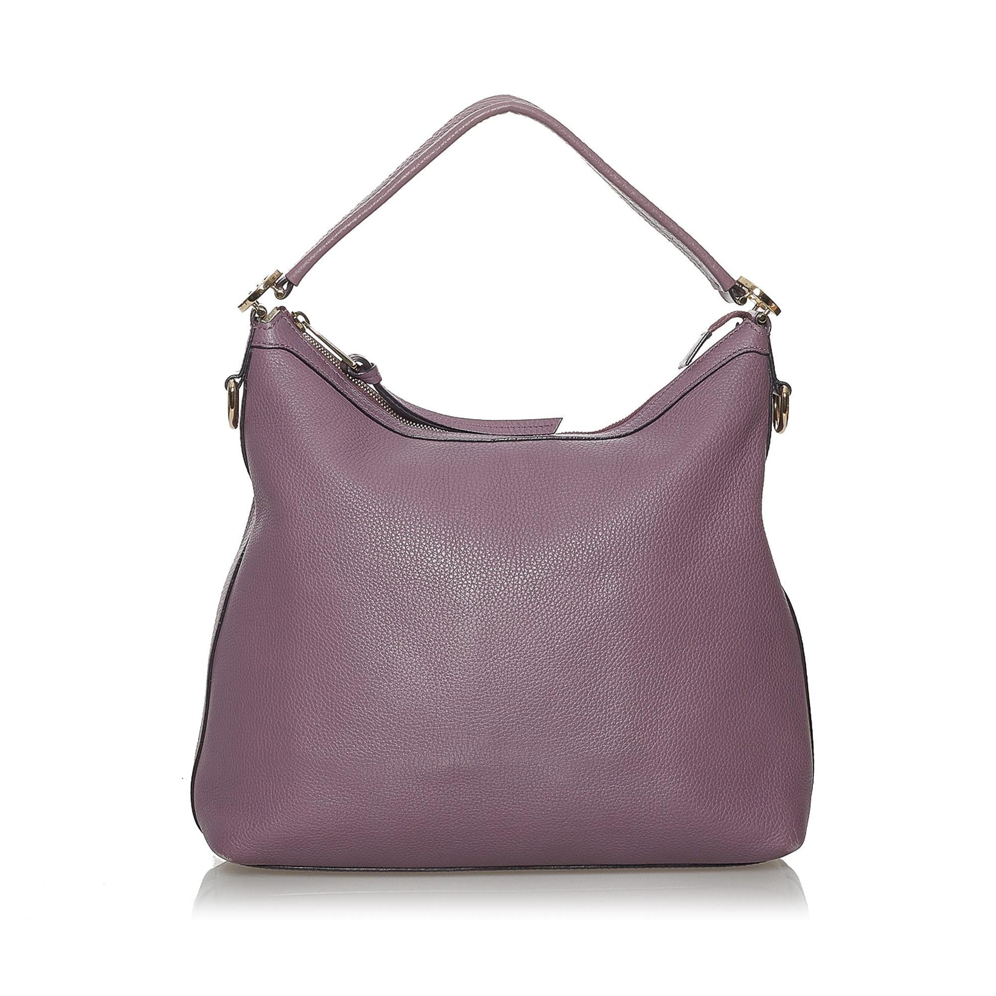 Gucci Miss GG SHG Leather Calf Satchel Bag