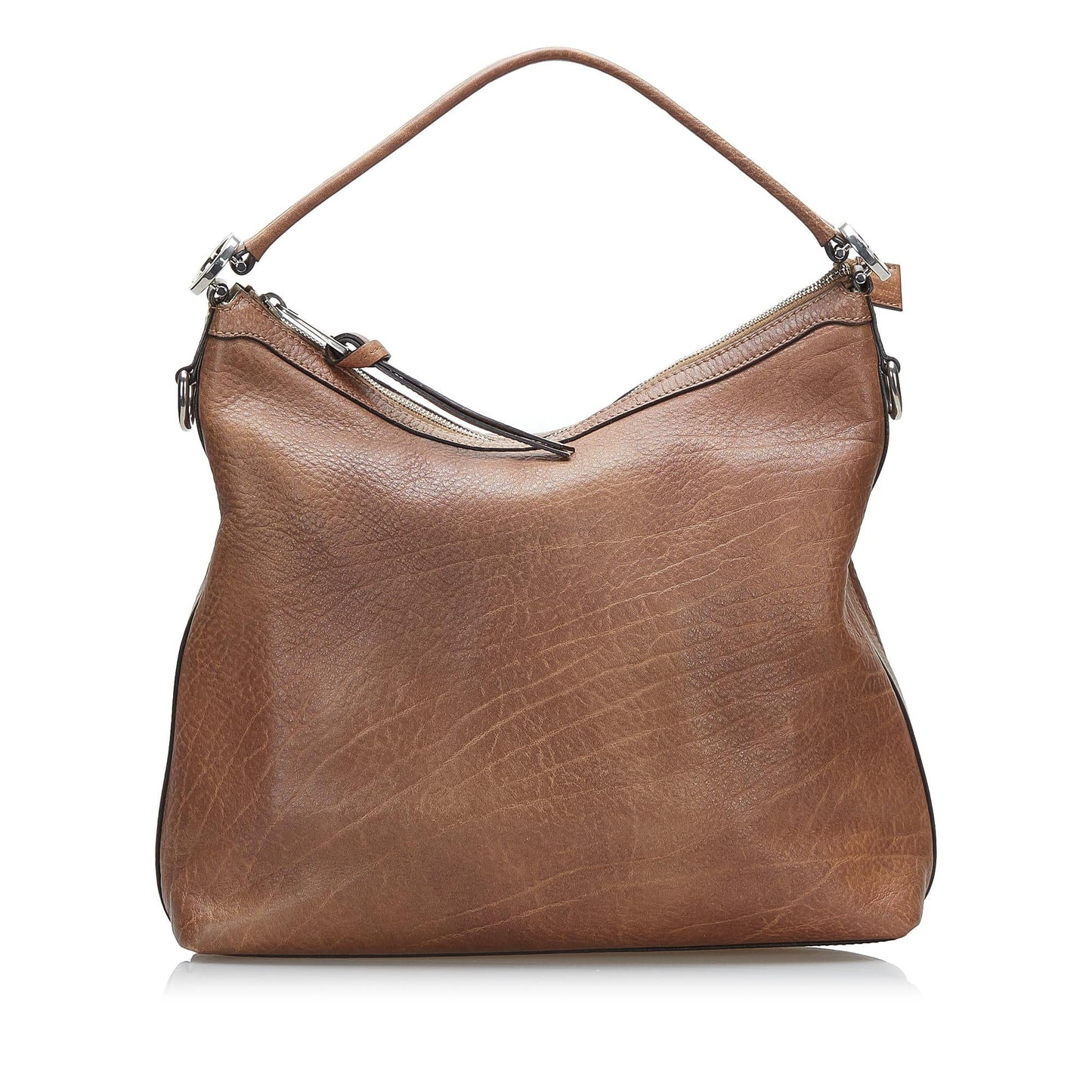 Gucci Miss GG SHG Leather Calf Brown Satchel Bag Satchel Shg