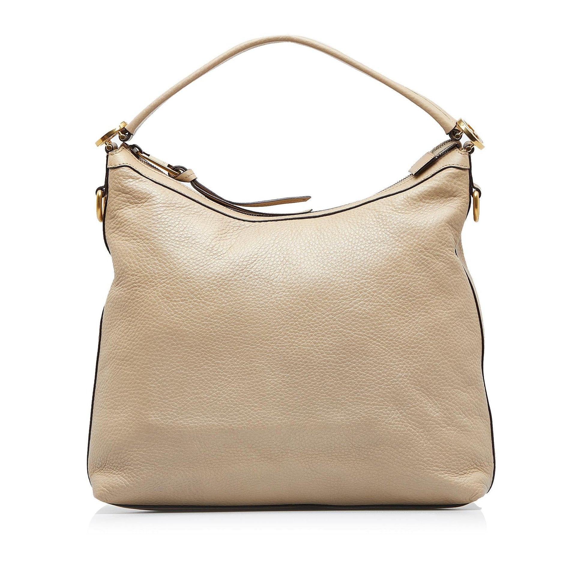 Gucci Miss GG SHG-caO44Q Calf Brown Satchel Bag