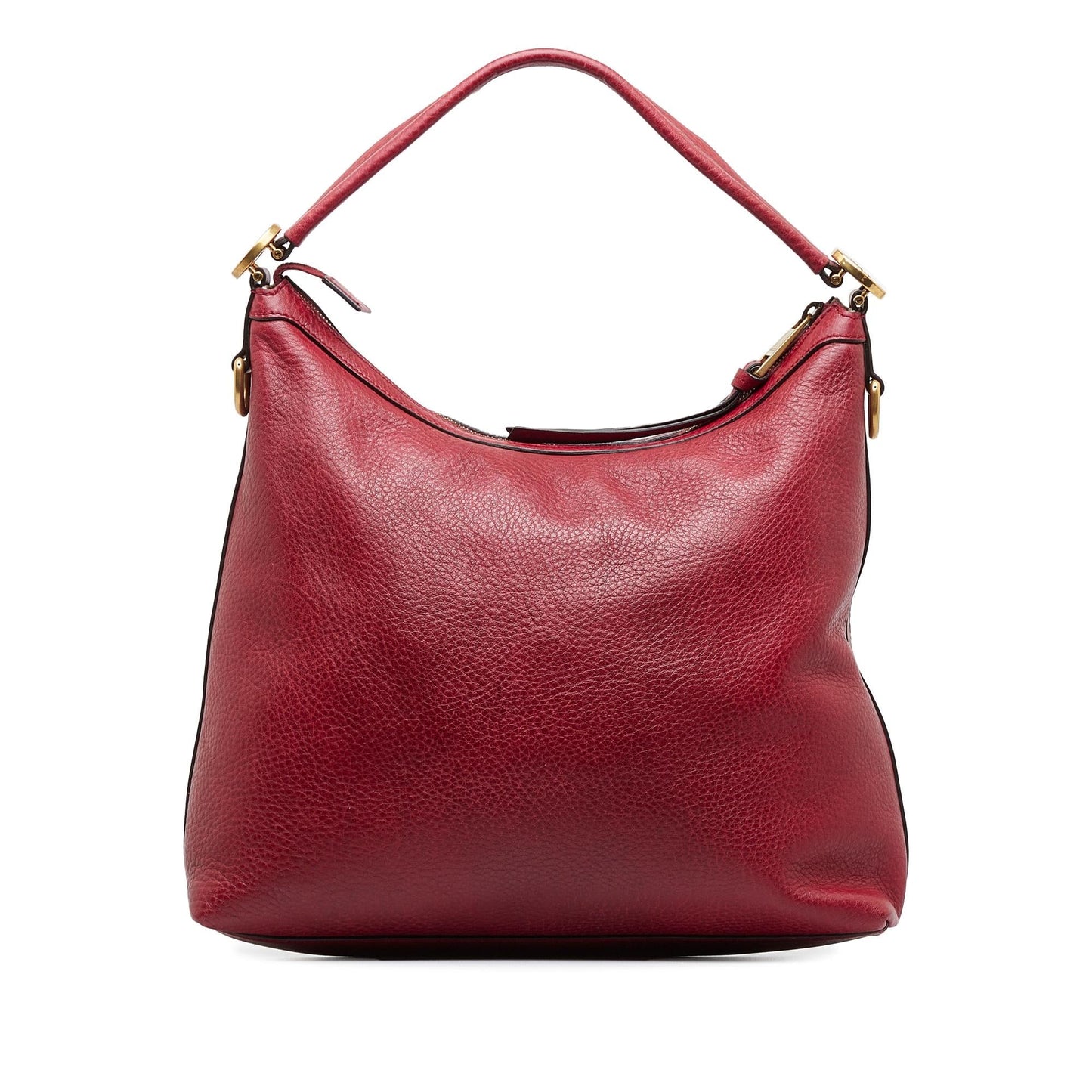 Gucci Miss GG SHG-qNh22D Calf Red Satchel Bag