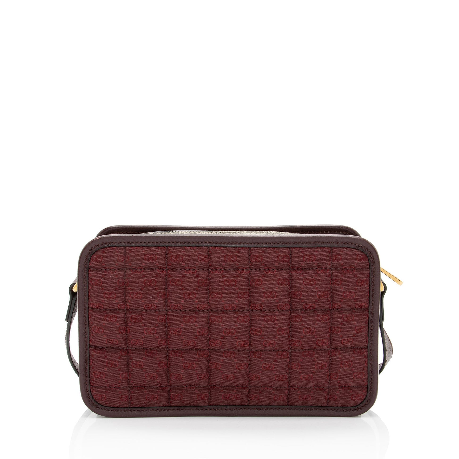 Gucci Mixed GG Quilted Canvas Mini Shoulder Bag