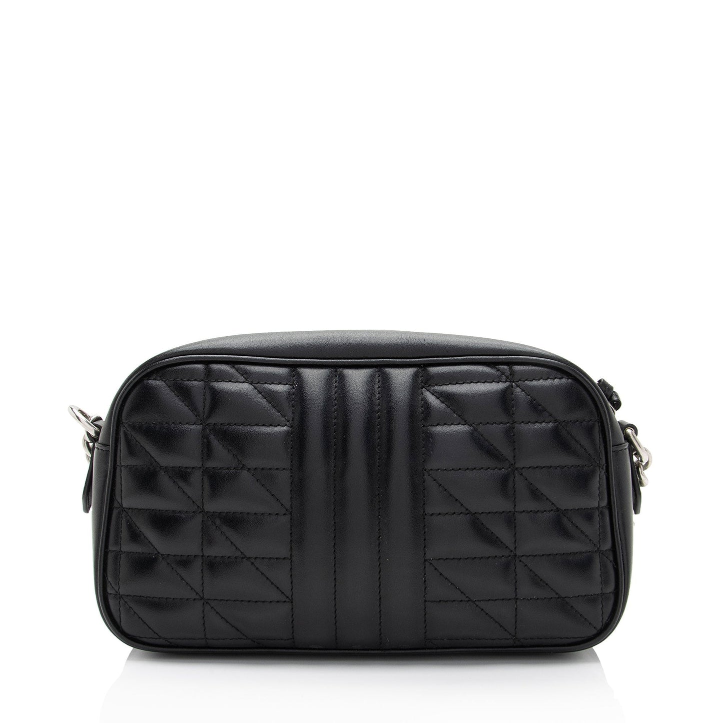 Gucci Mixed GG Marmont Aria SHF-9Mi1xp Matelasse Leather Black Small Crossbody Bag