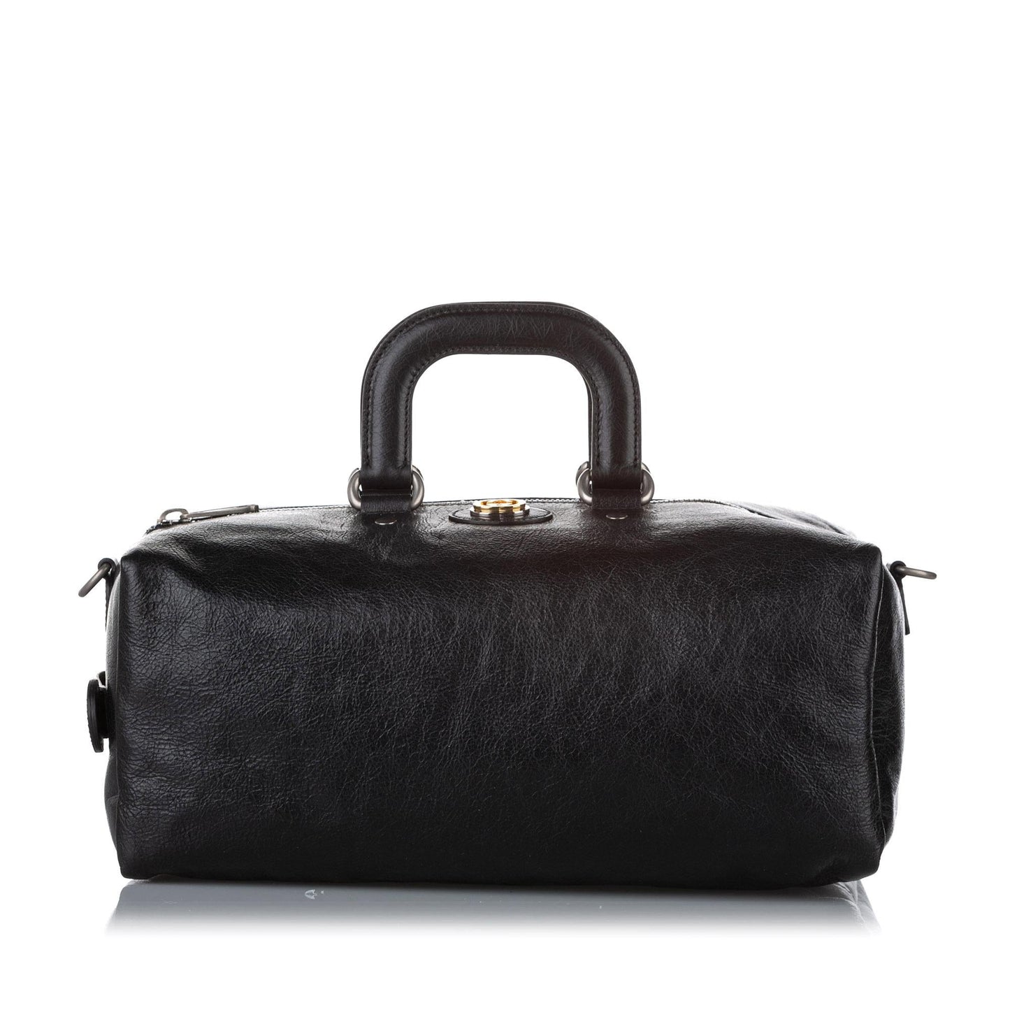Gucci Morpheus SHG Leather Calf Black Satchel Bag