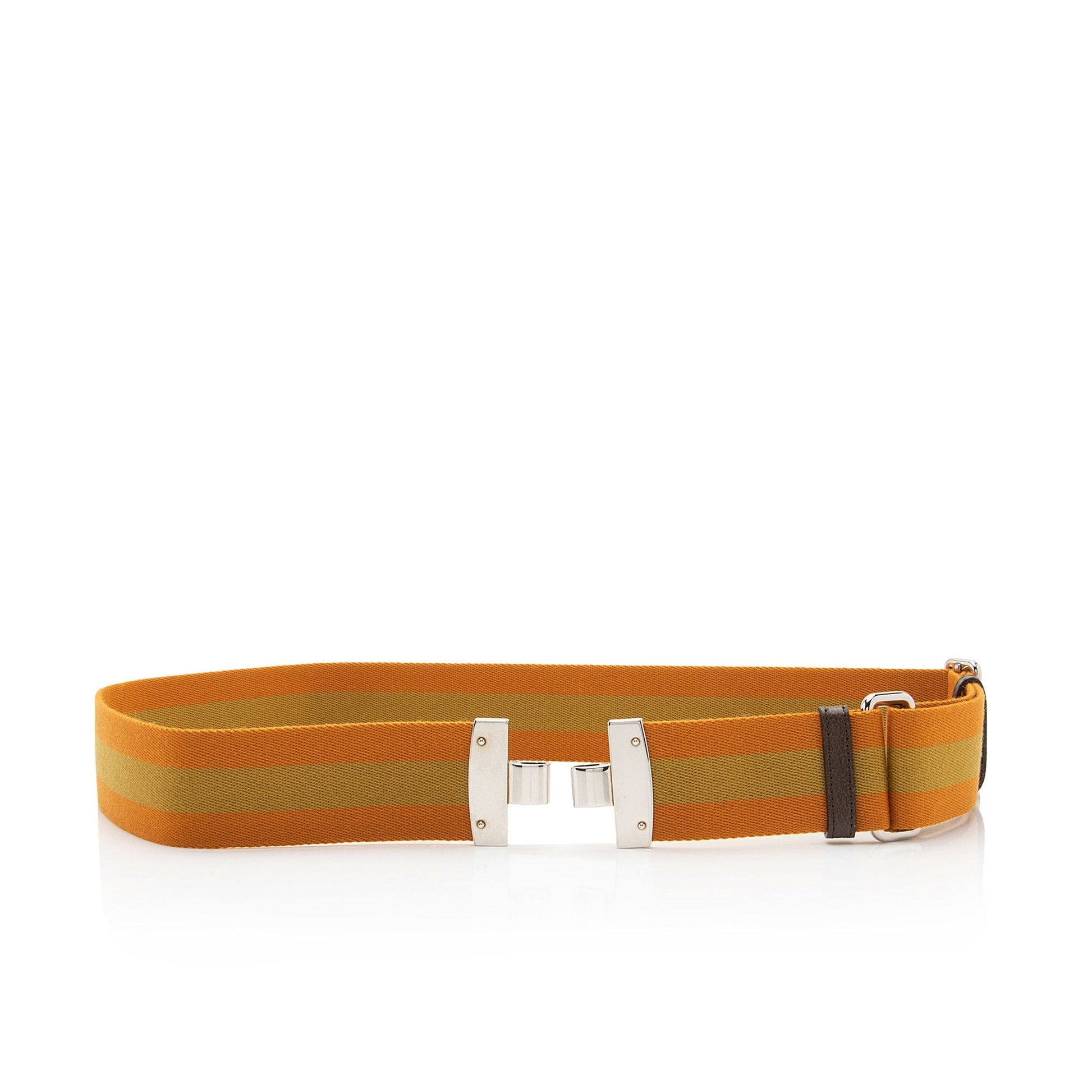 Gucci Web Adjustable Strap SHF-wNFYKo Leather Orange Shoulder Bag