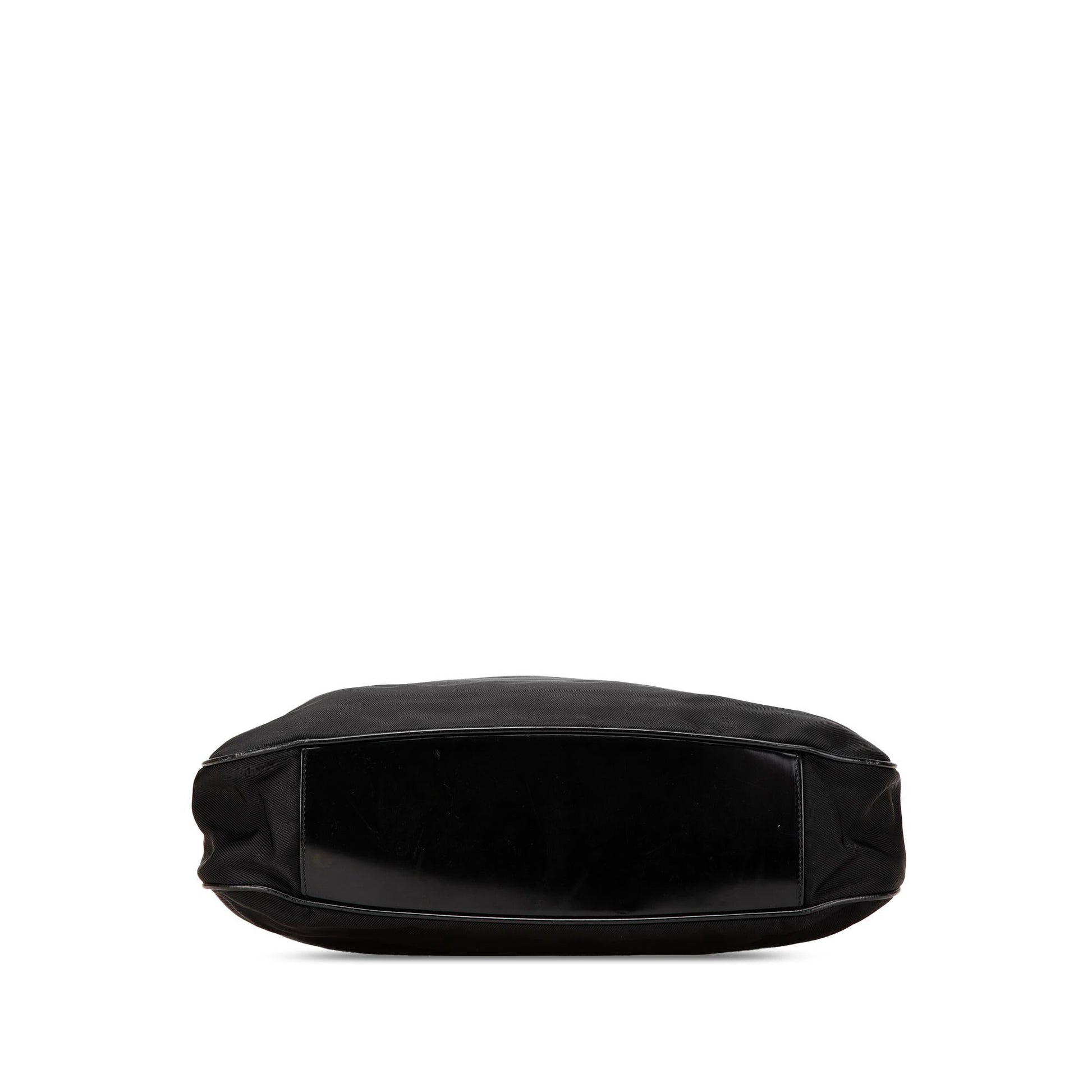 Gucci Bamboo Nylon Black Satchel Bag