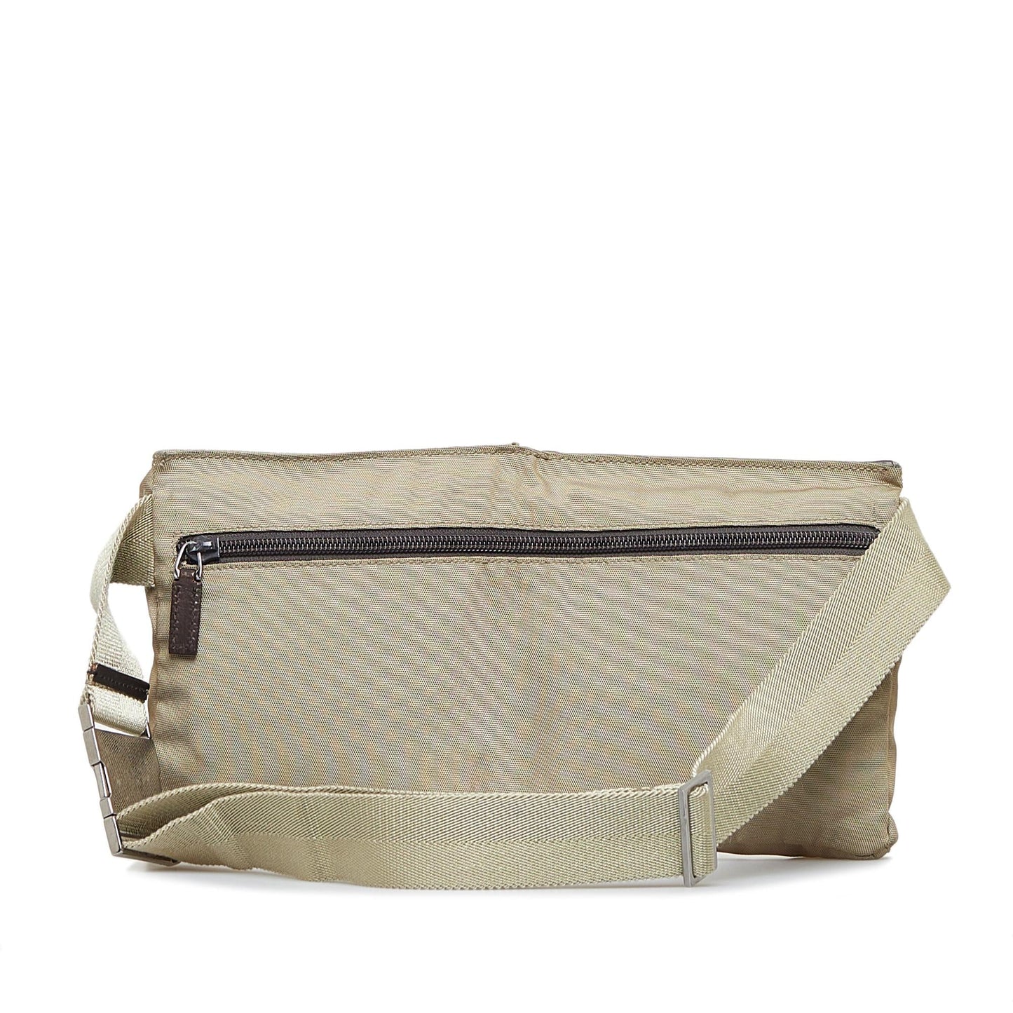 Gucci Belt SHG-1vW4wN Nylon Brown Accessory