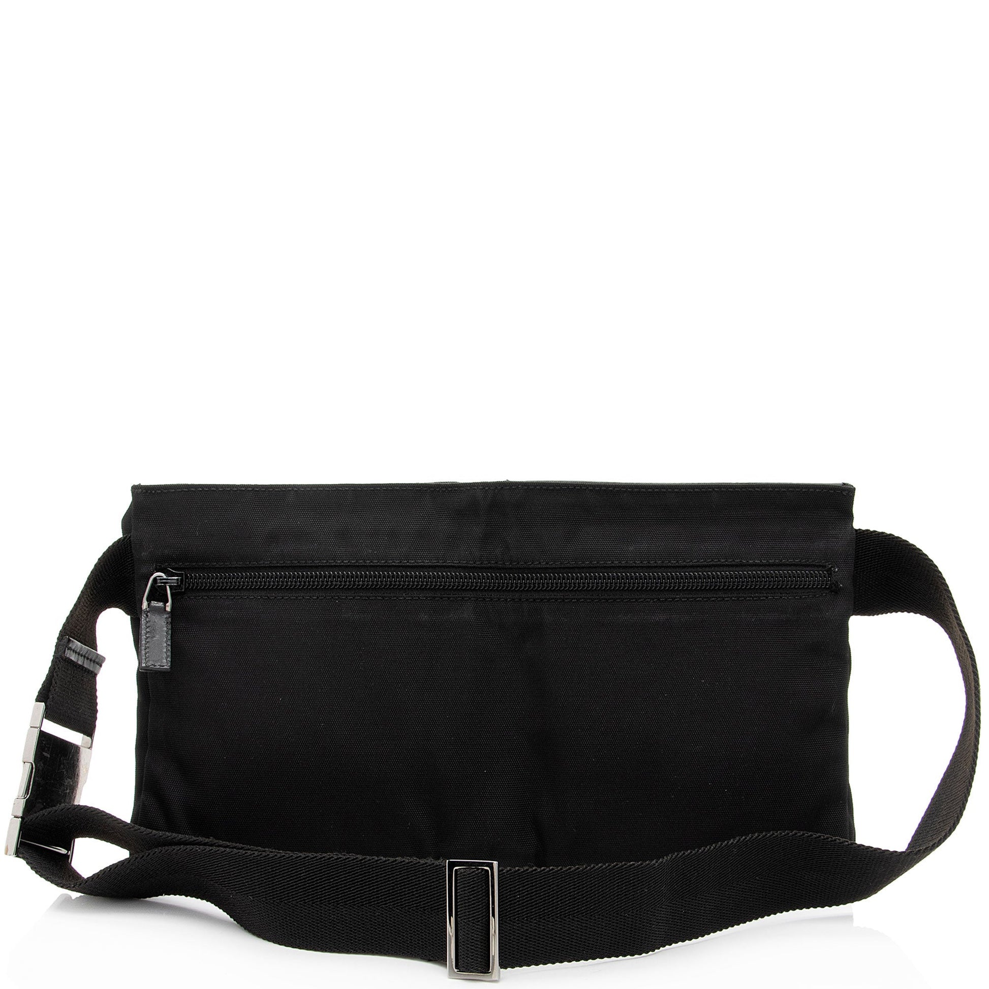 Gucci Belt Leather Canvas Black Accessory