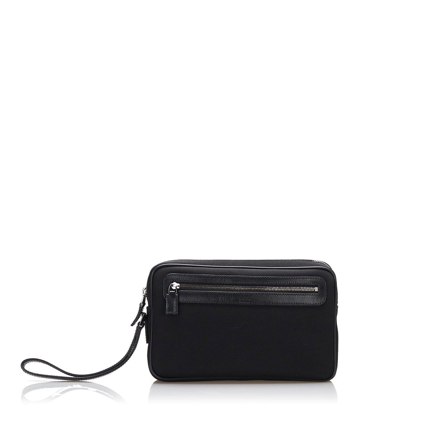 Gucci SHG Nylon Black Clutch Bag