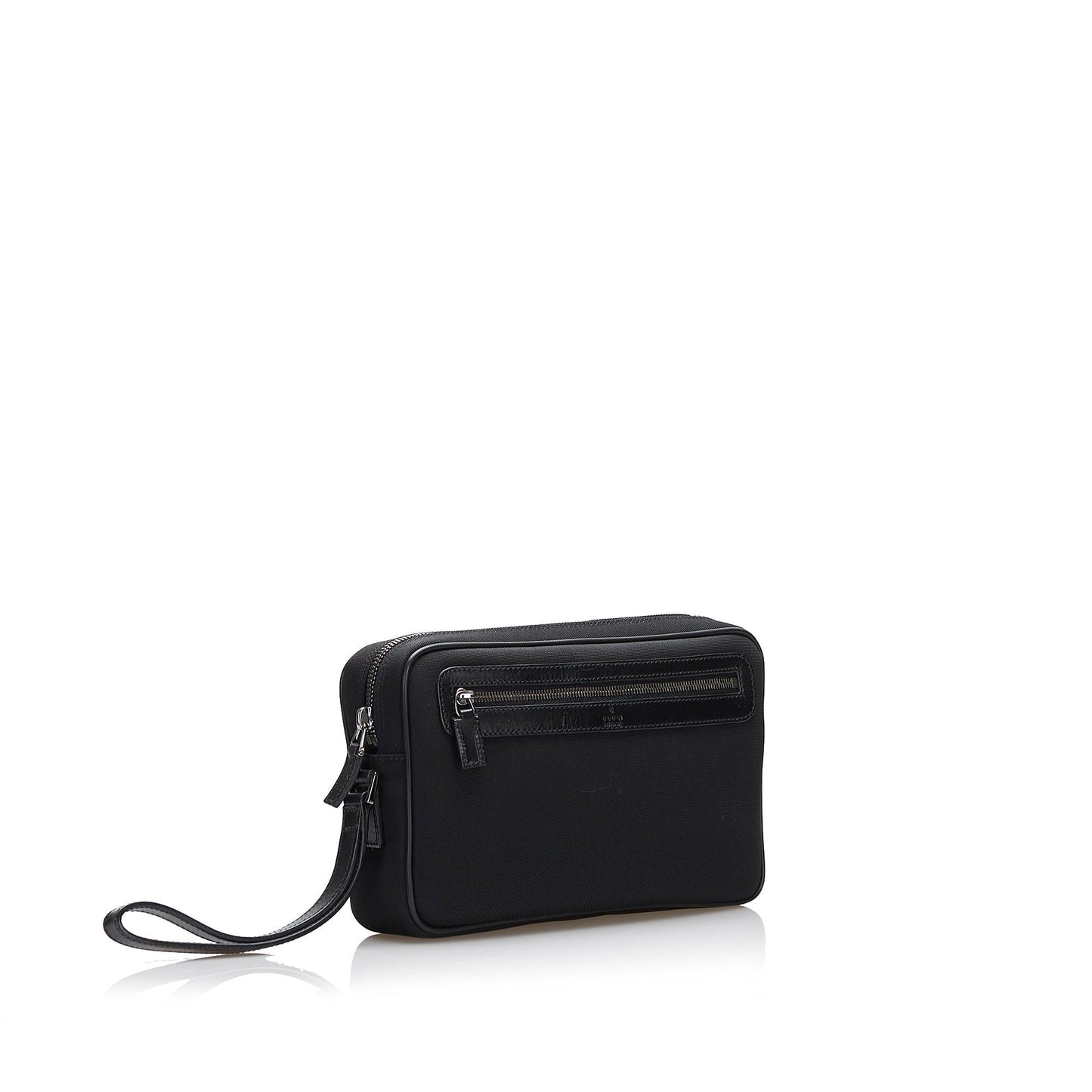 Gucci SHG Nylon Black Clutch Bag