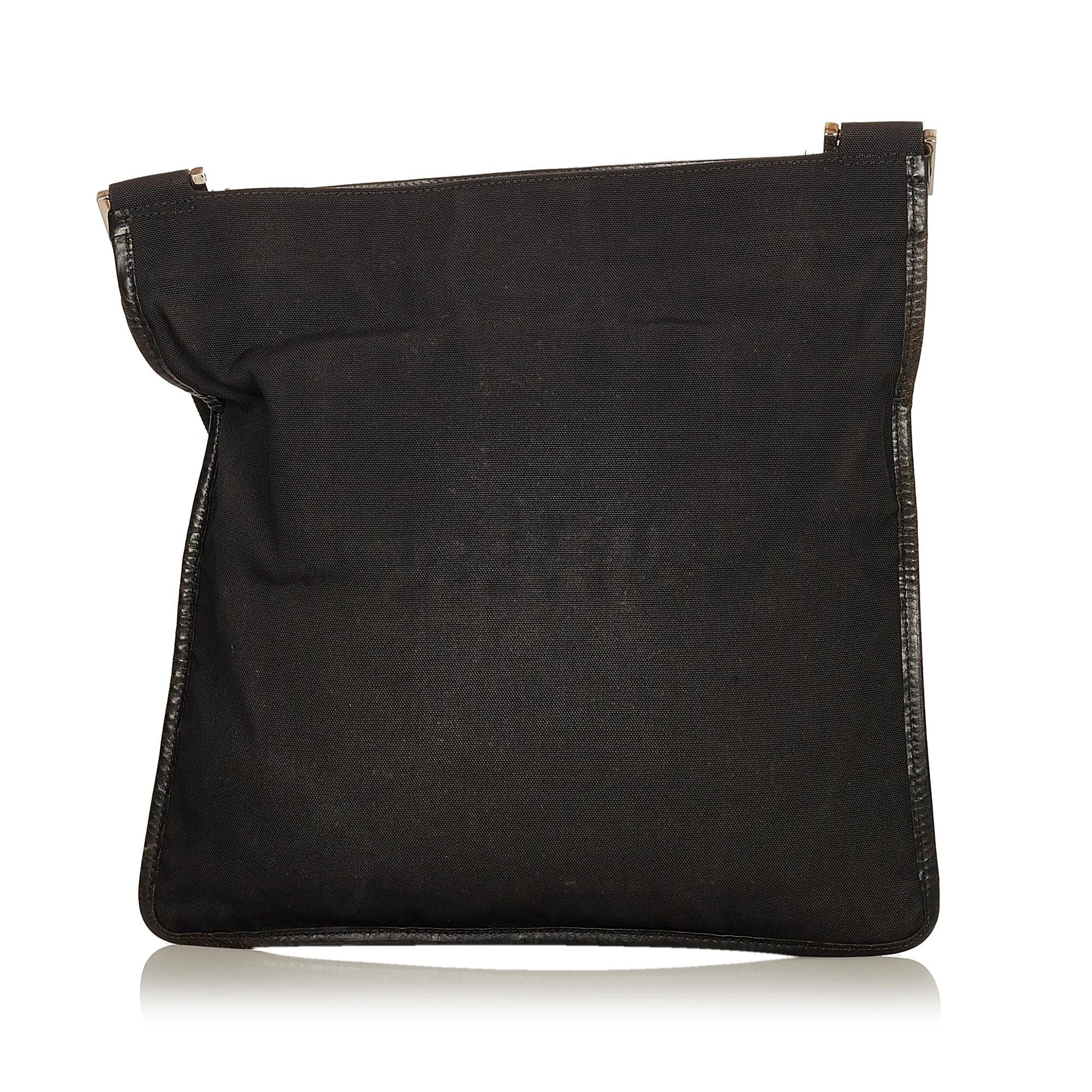 Gucci SHG Nylon Black Crossbody Bag Bag Shg