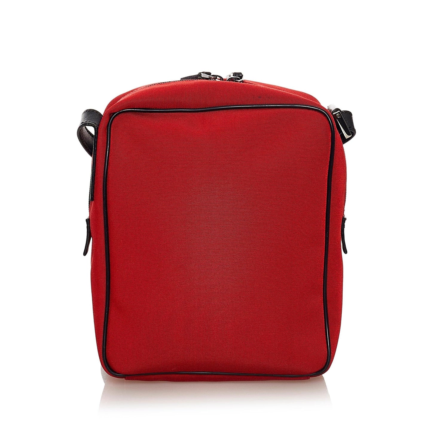 Gucci SHG Nylon Black Red Crossbody Bag