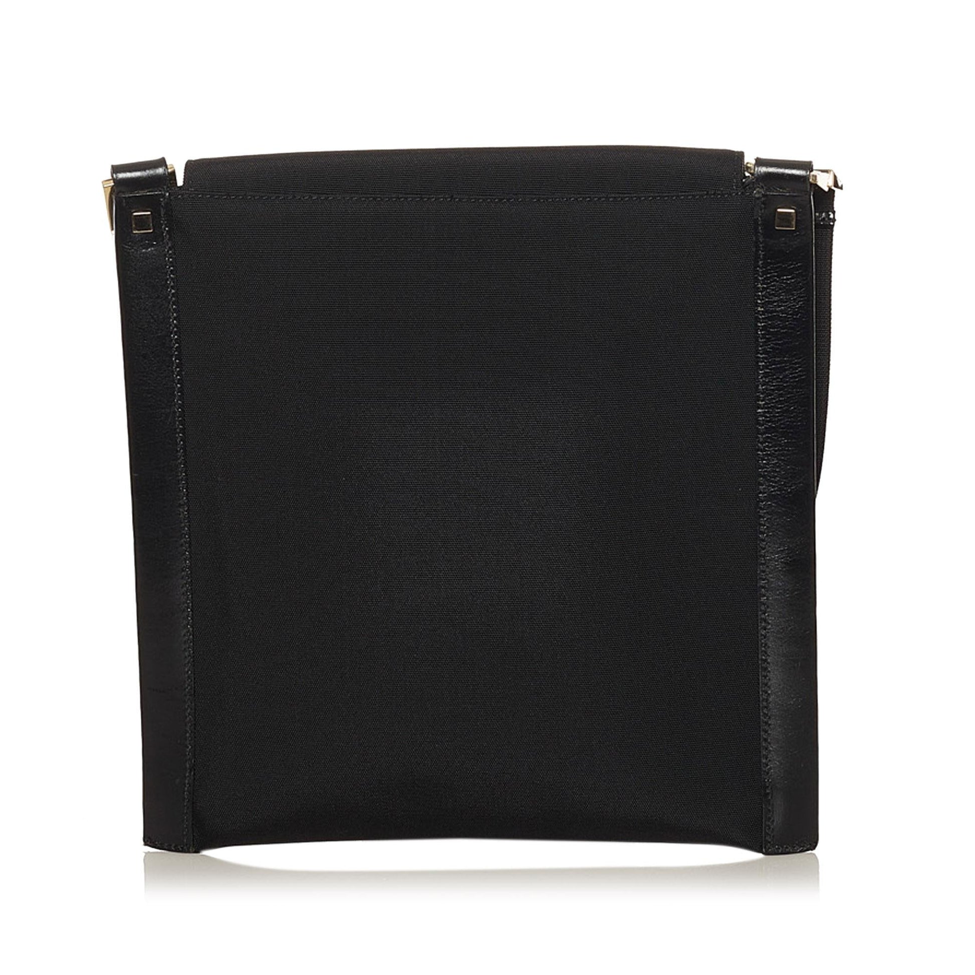 Gucci SHG Nylon Black Crossbody Bag