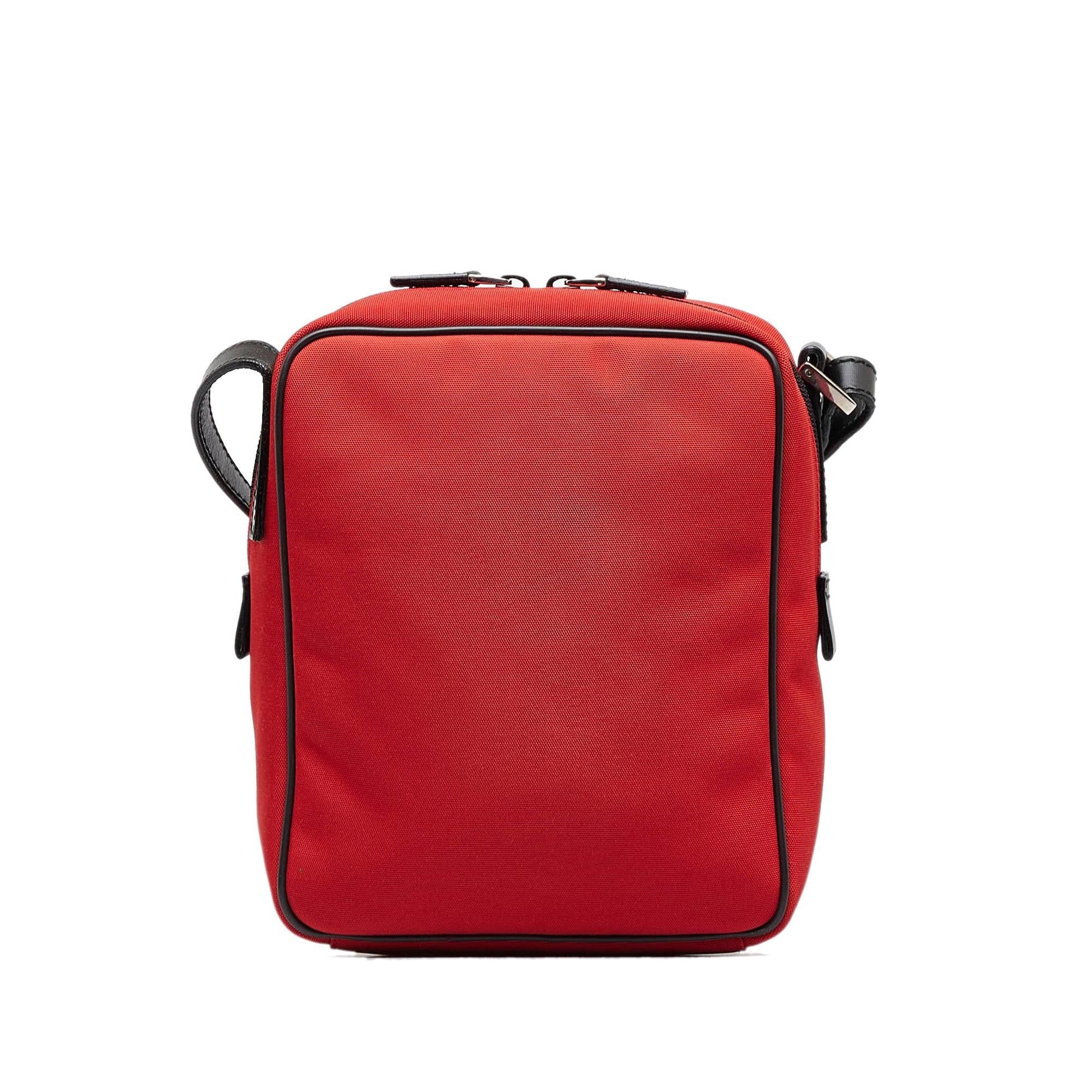 Gucci SHG-pTtUHb Nylon Red Crossbody Bag