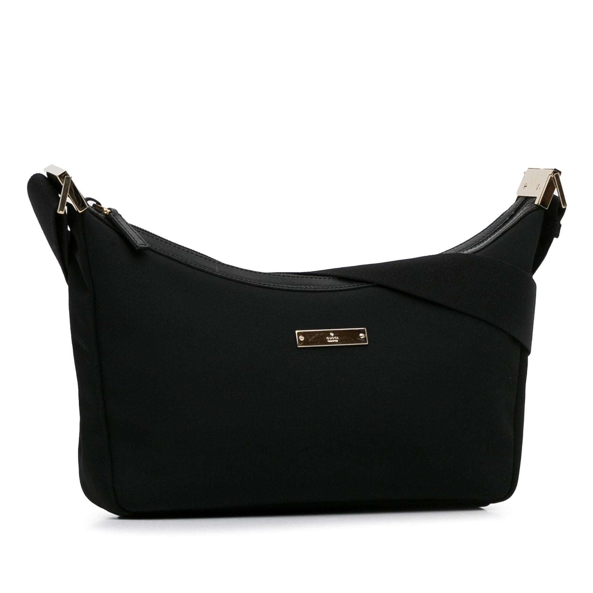 Gucci SHG-oyz3QI Nylon Black Crossbody Bag