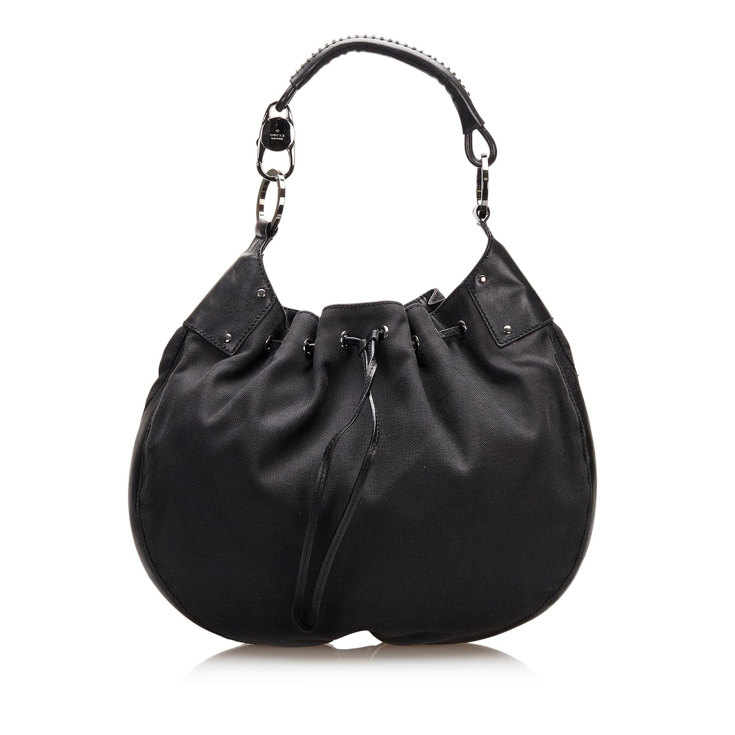 Gucci Drawstring SHG-wMVys5 Nylon Black Jewelry