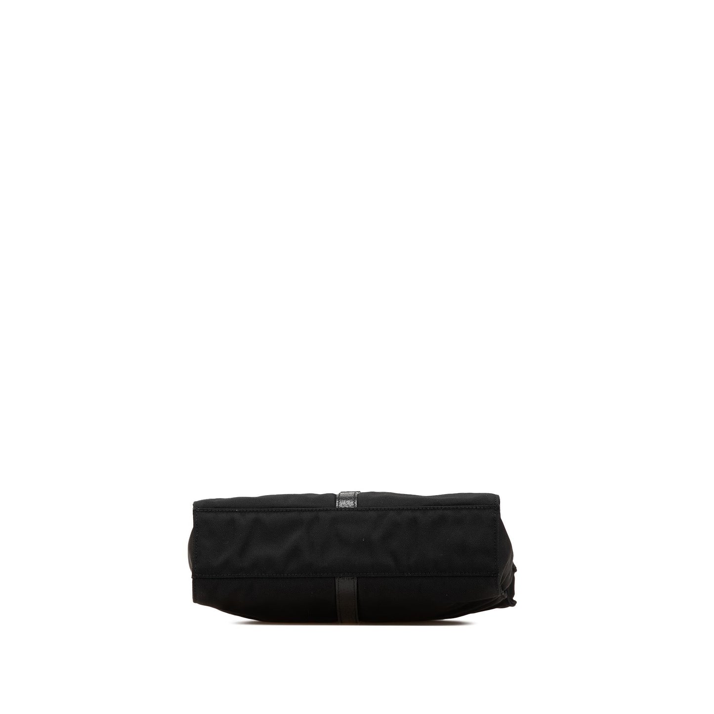 Gucci Jackie Nylon Calf Black Shoulder Bag