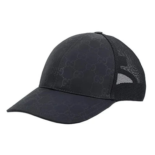 Gucci GG MESH BASEBALL Monogram Nylon Hat