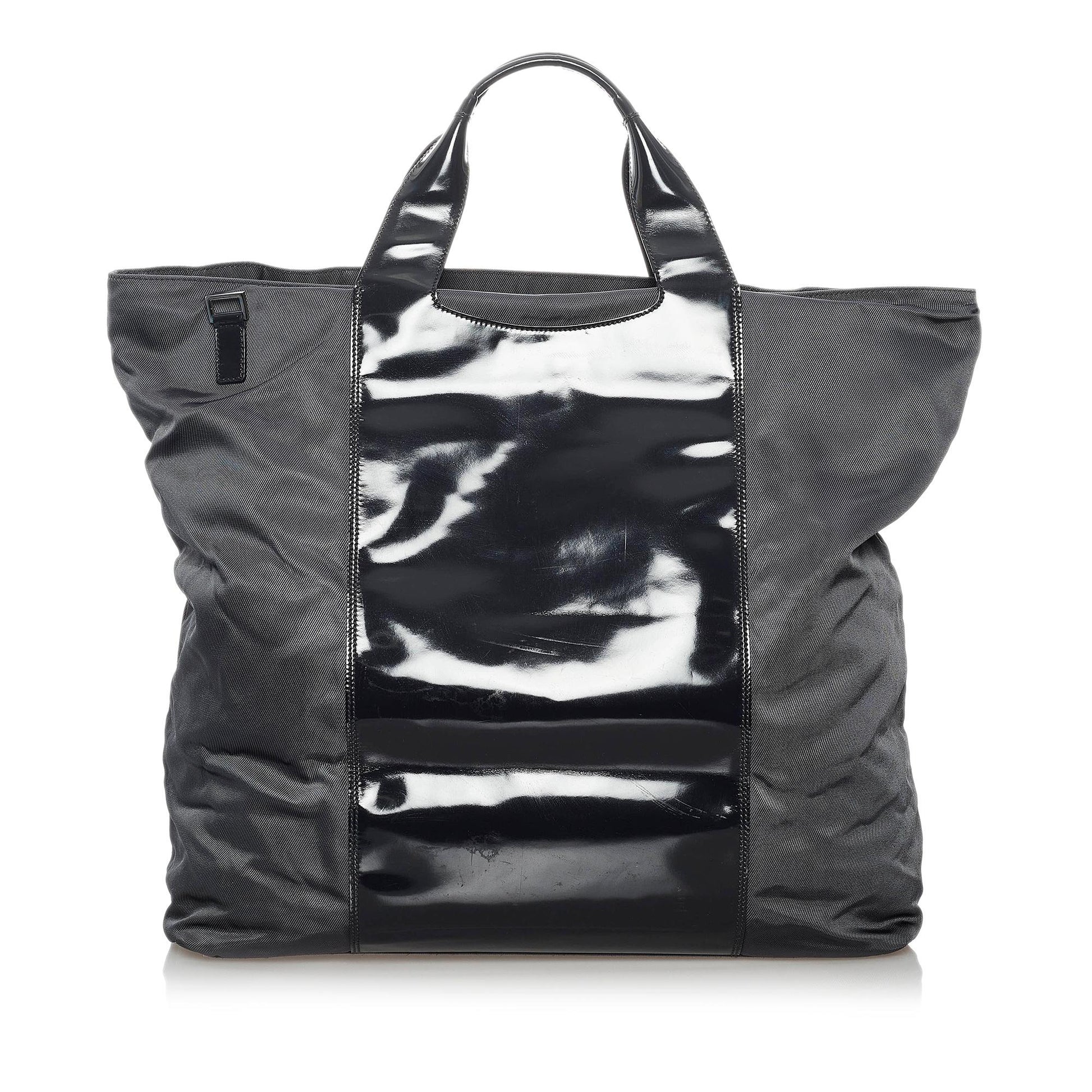Gucci SHG Nylon Black Satchel Bag Satchel Shg