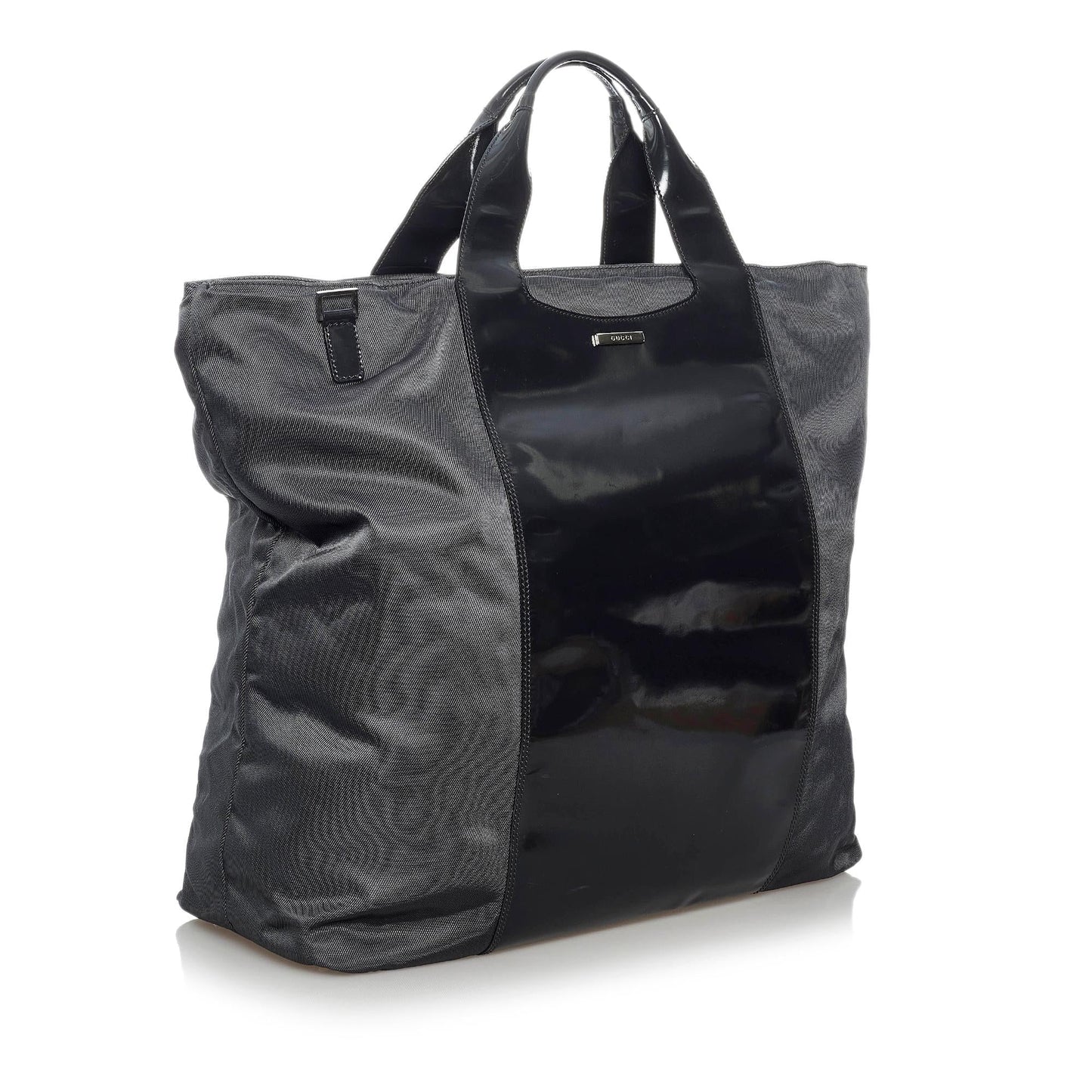 Gucci SHG Nylon Black Satchel Bag Satchel Shg