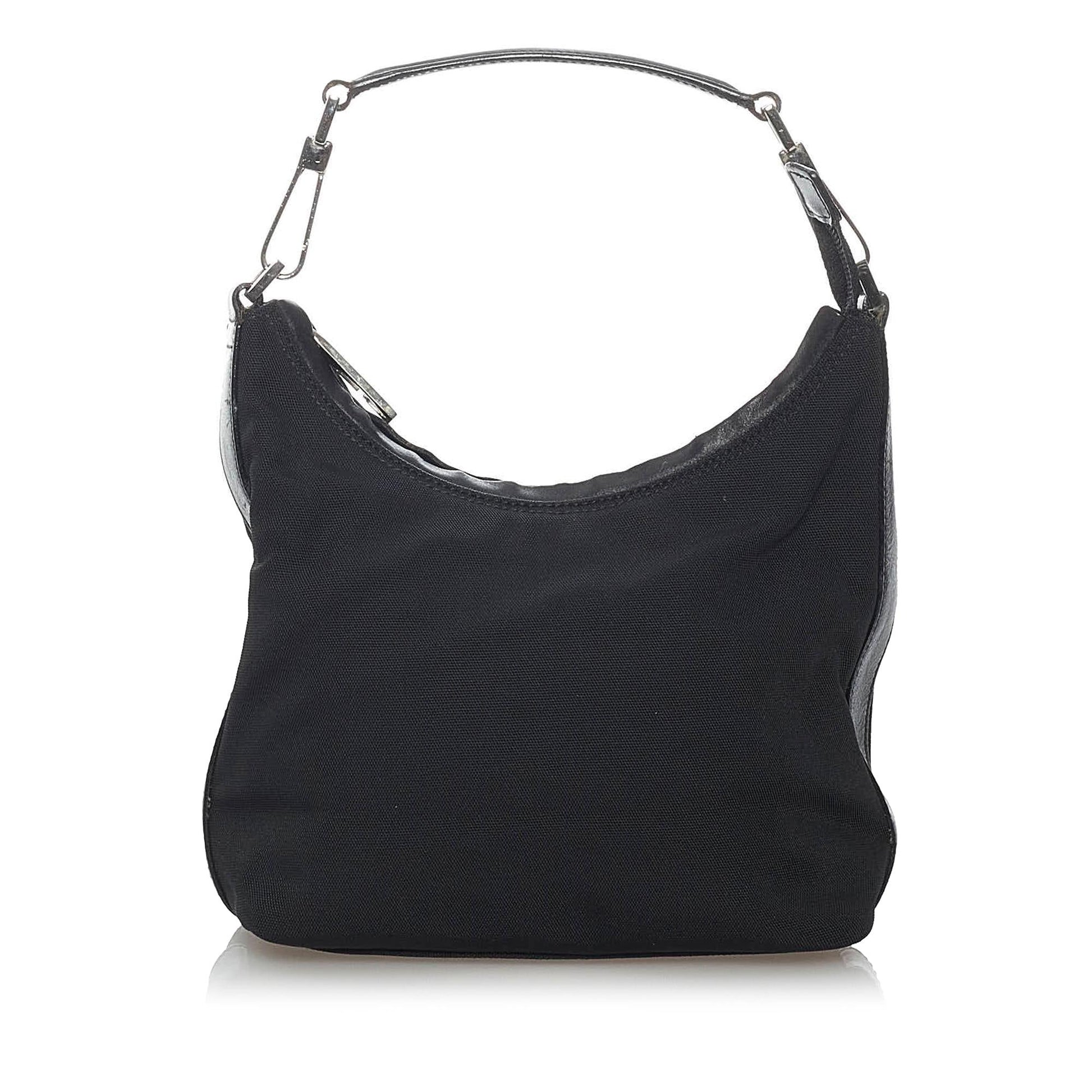 Gucci SHG Nylon Black Shoulder Bag 4